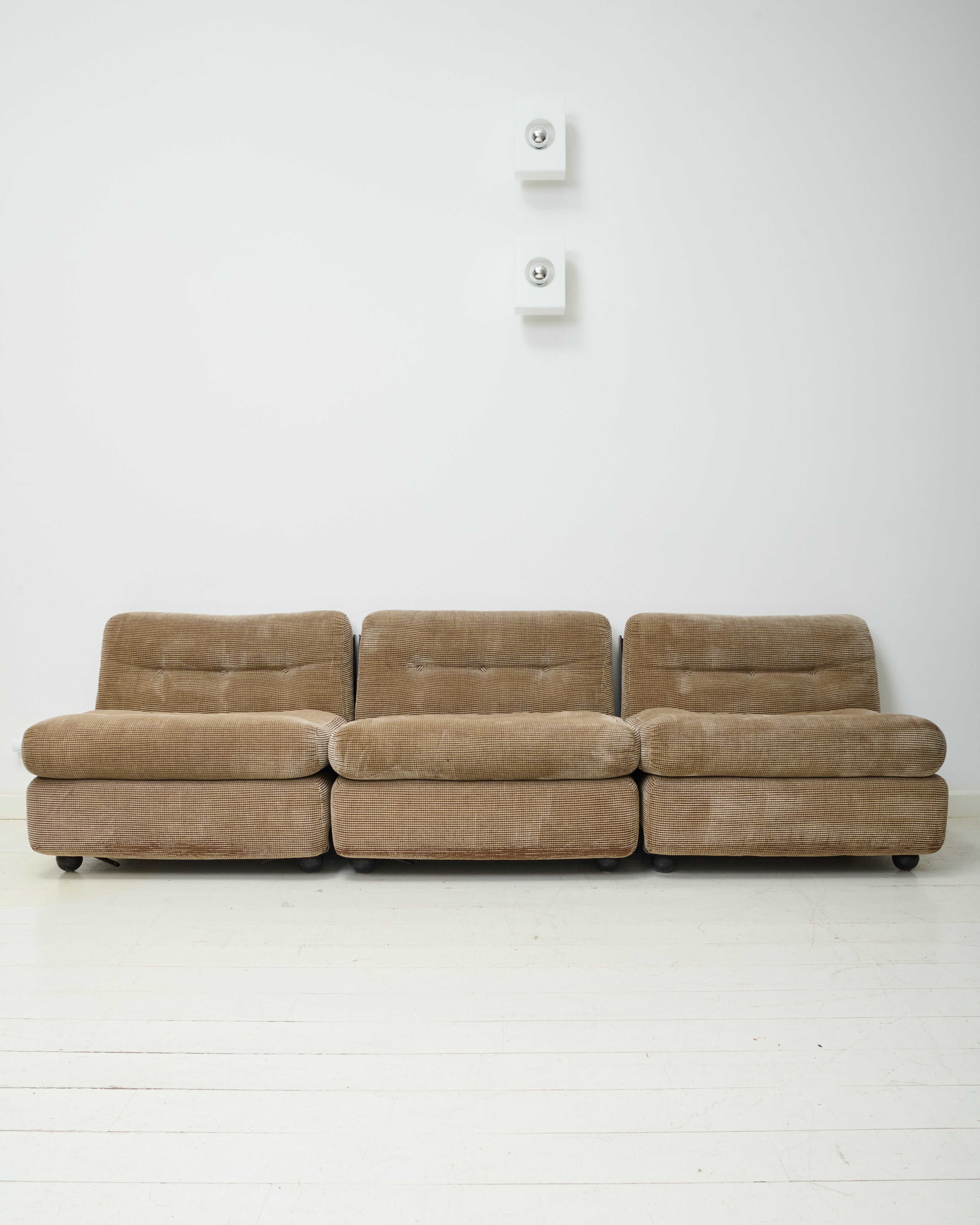 Chauffeuse "Amanta" (1 sur 3), Mario Bellini, B&B Italia, 1970-1980