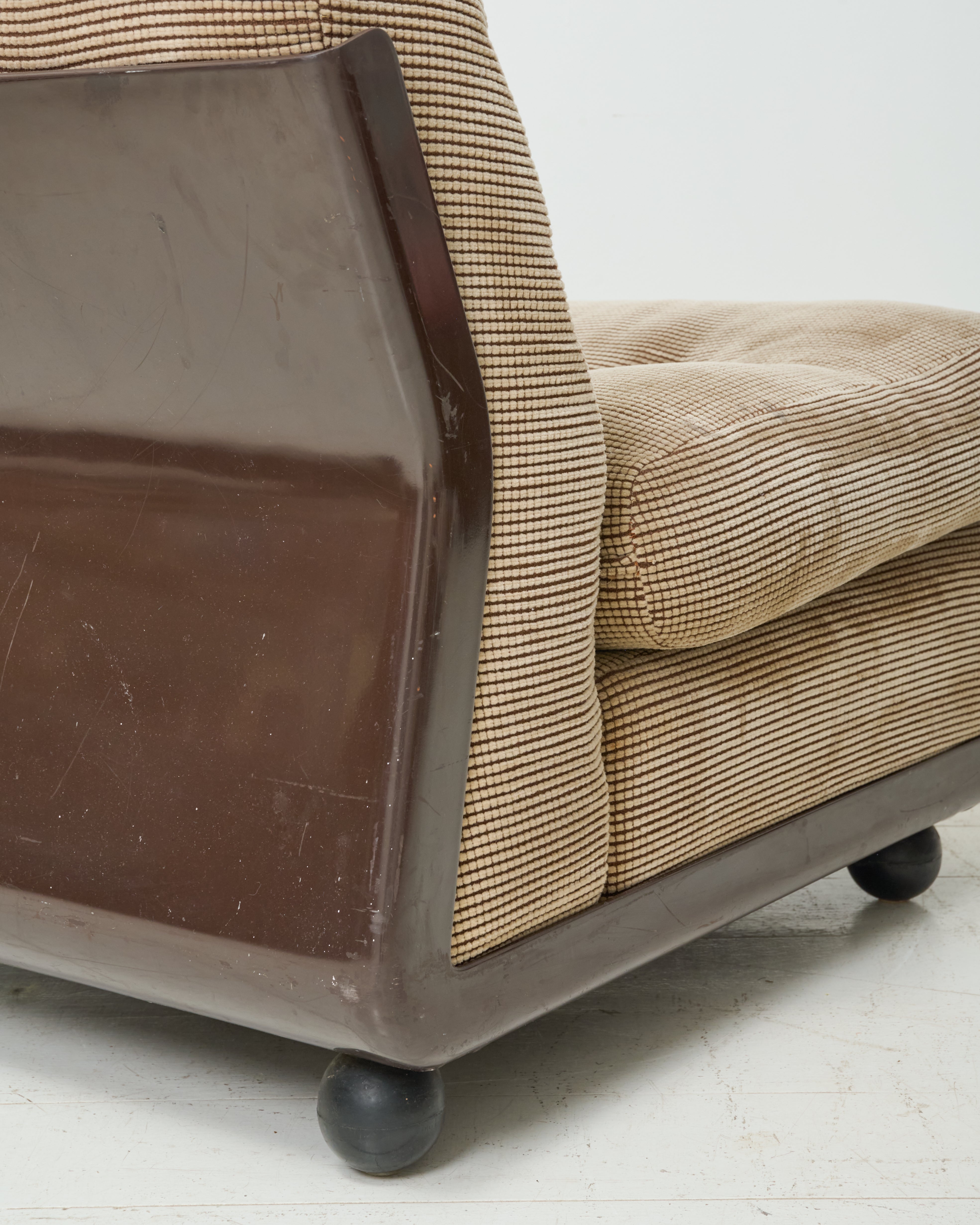 Chauffeuse "Amanta" (1 sur 3), Mario Bellini, B&B Italia, 1970-1980