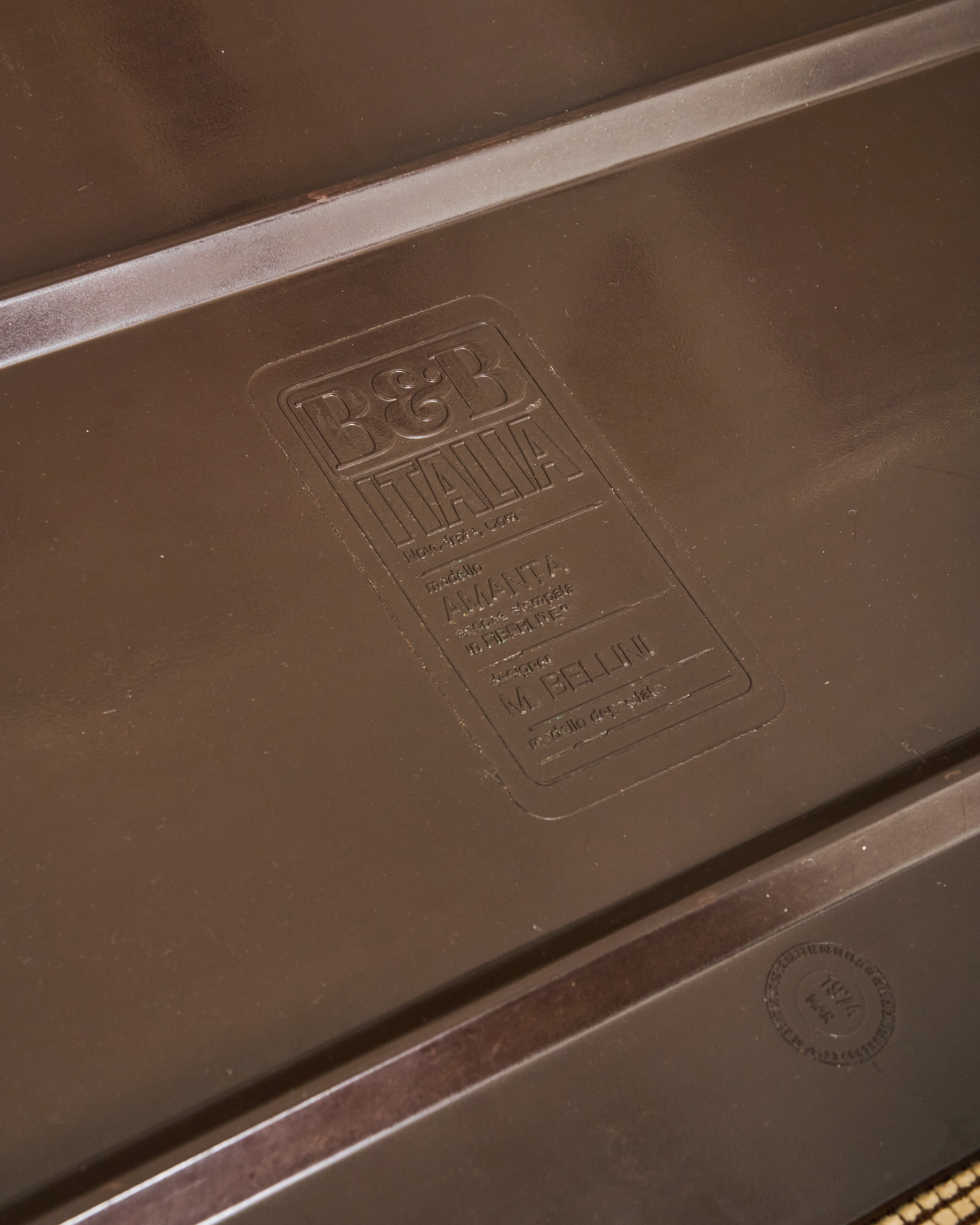 Chauffeuse "Amanta" (1 sur 3), Mario Bellini, B&B Italia, 1970-1980