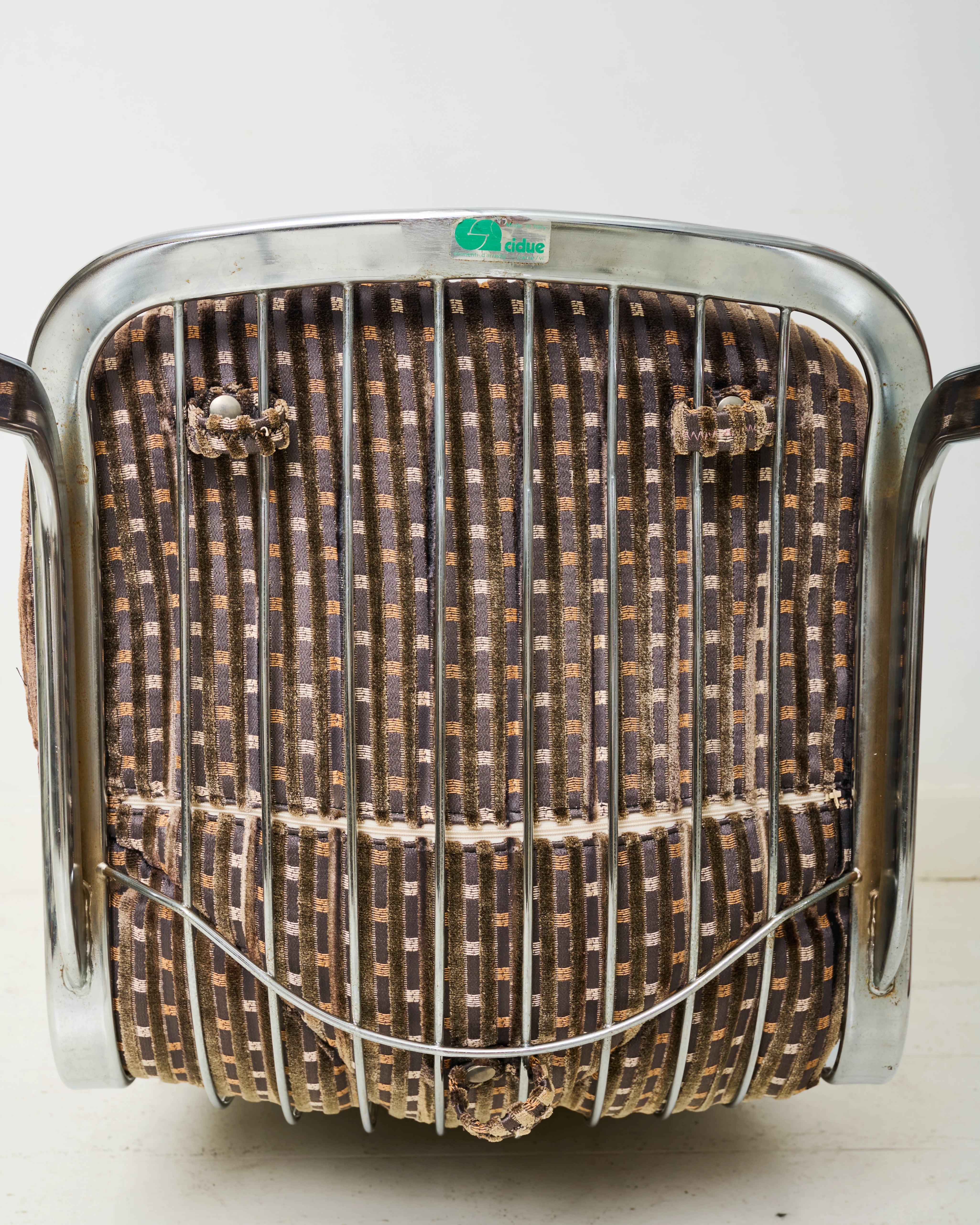Paire de chaises, Gastone Rinaldi, Cidue, 1970-1980