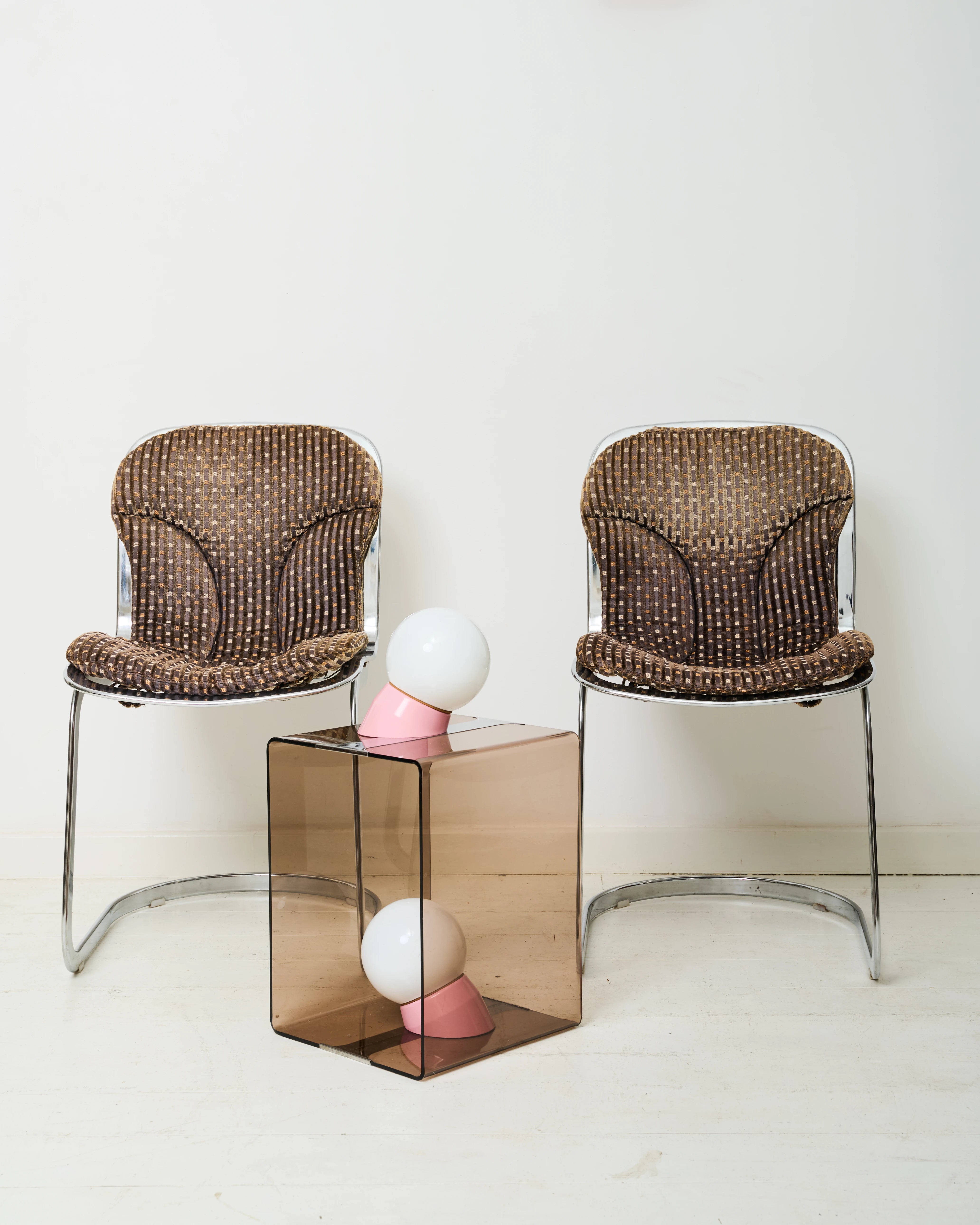 Paire de chaises, Gastone Rinaldi, Cidue, 1970-1980