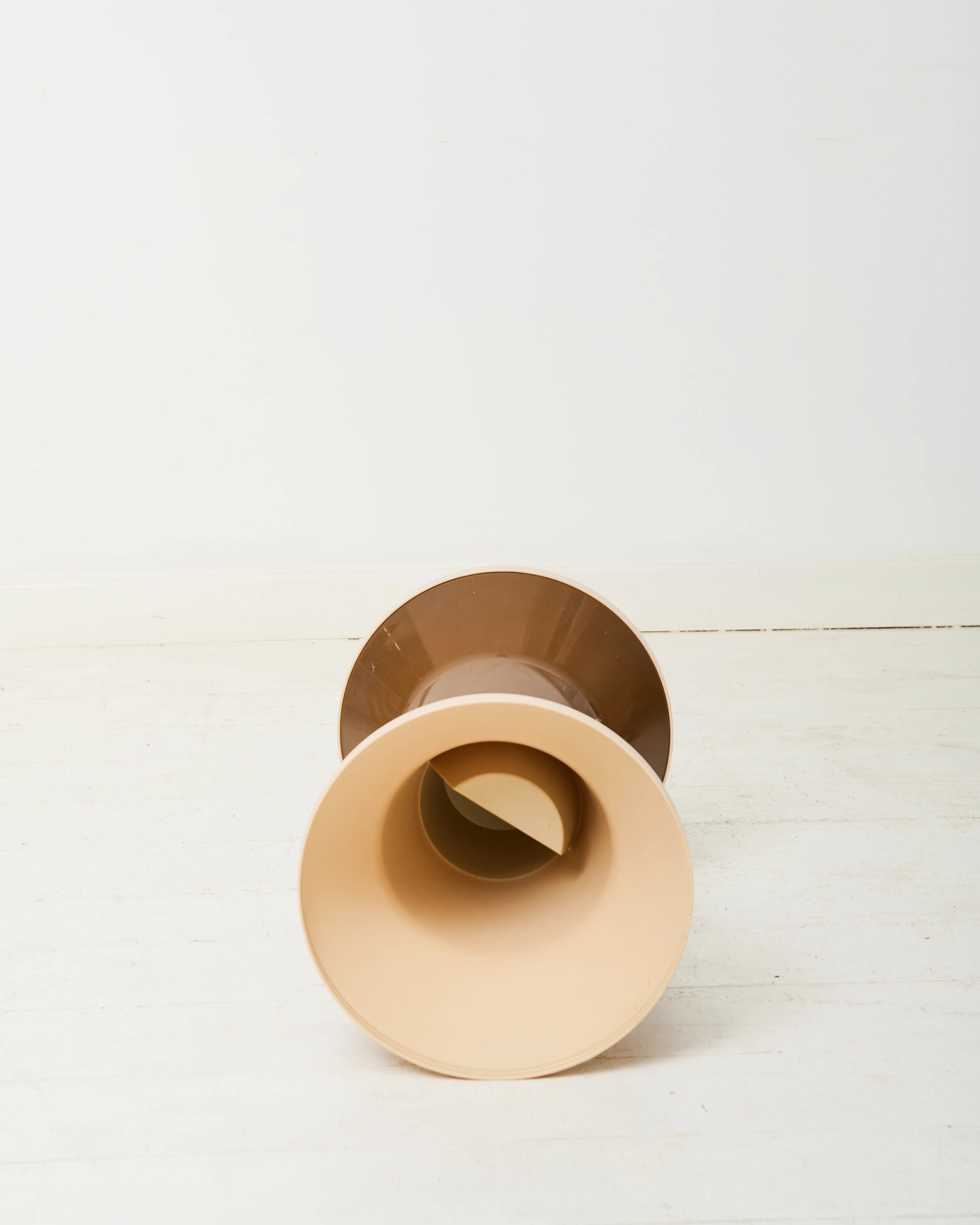 Tabouret Space Age bicolore, 1970s