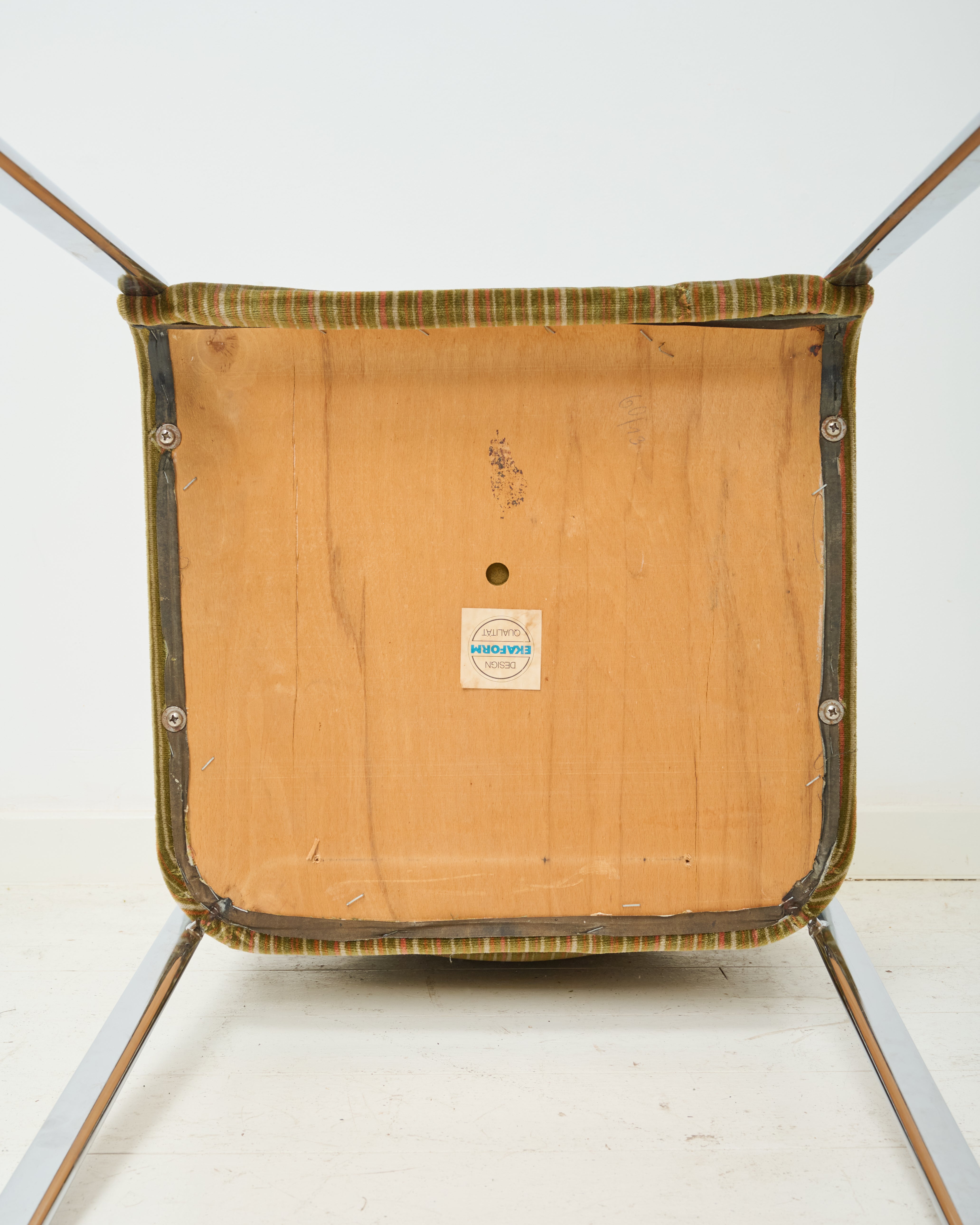Ensemble d'assises pour salle à manger, Ekaform, 1970s