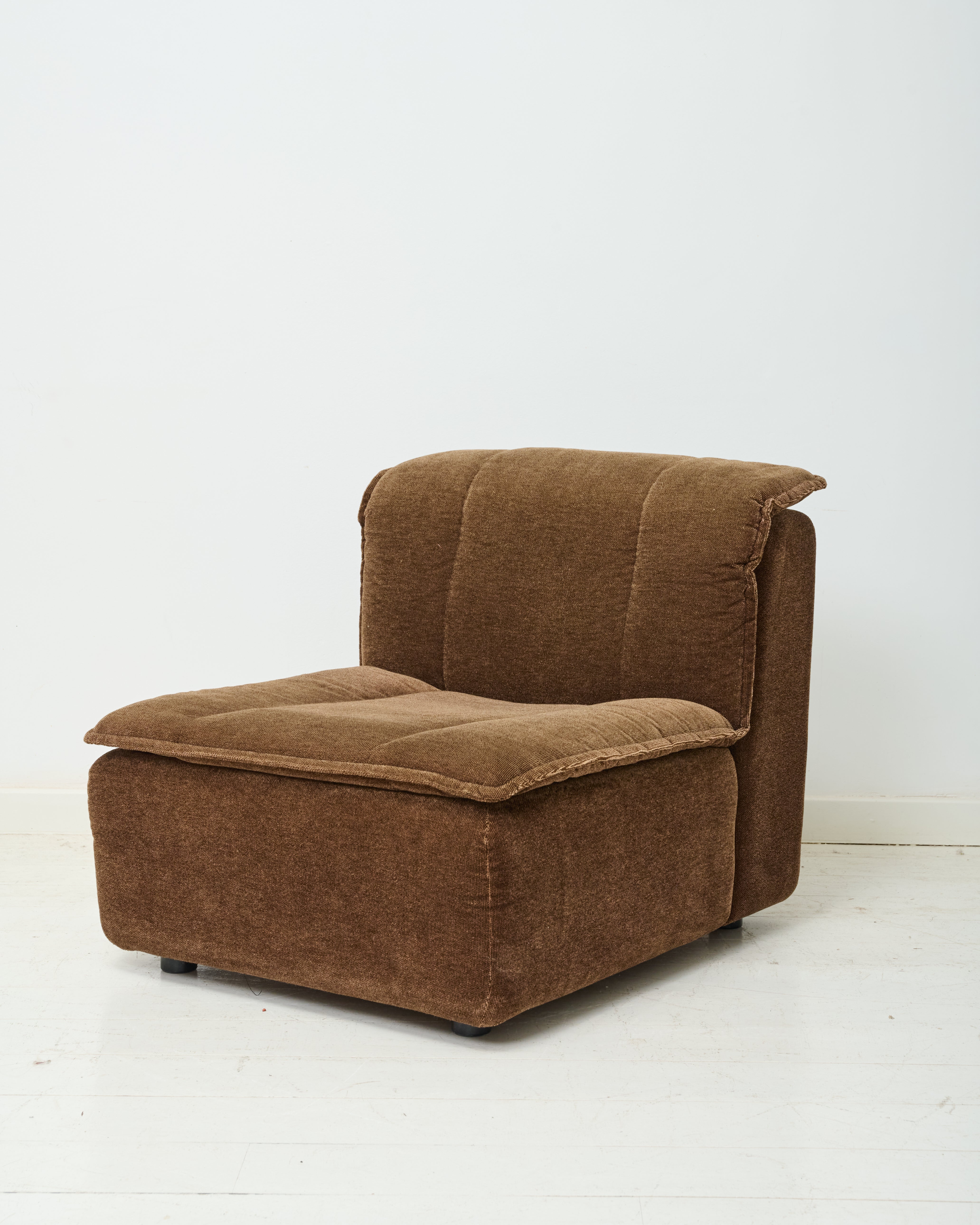 Velvet sofa, Rolf Benz, Germany, 1970s