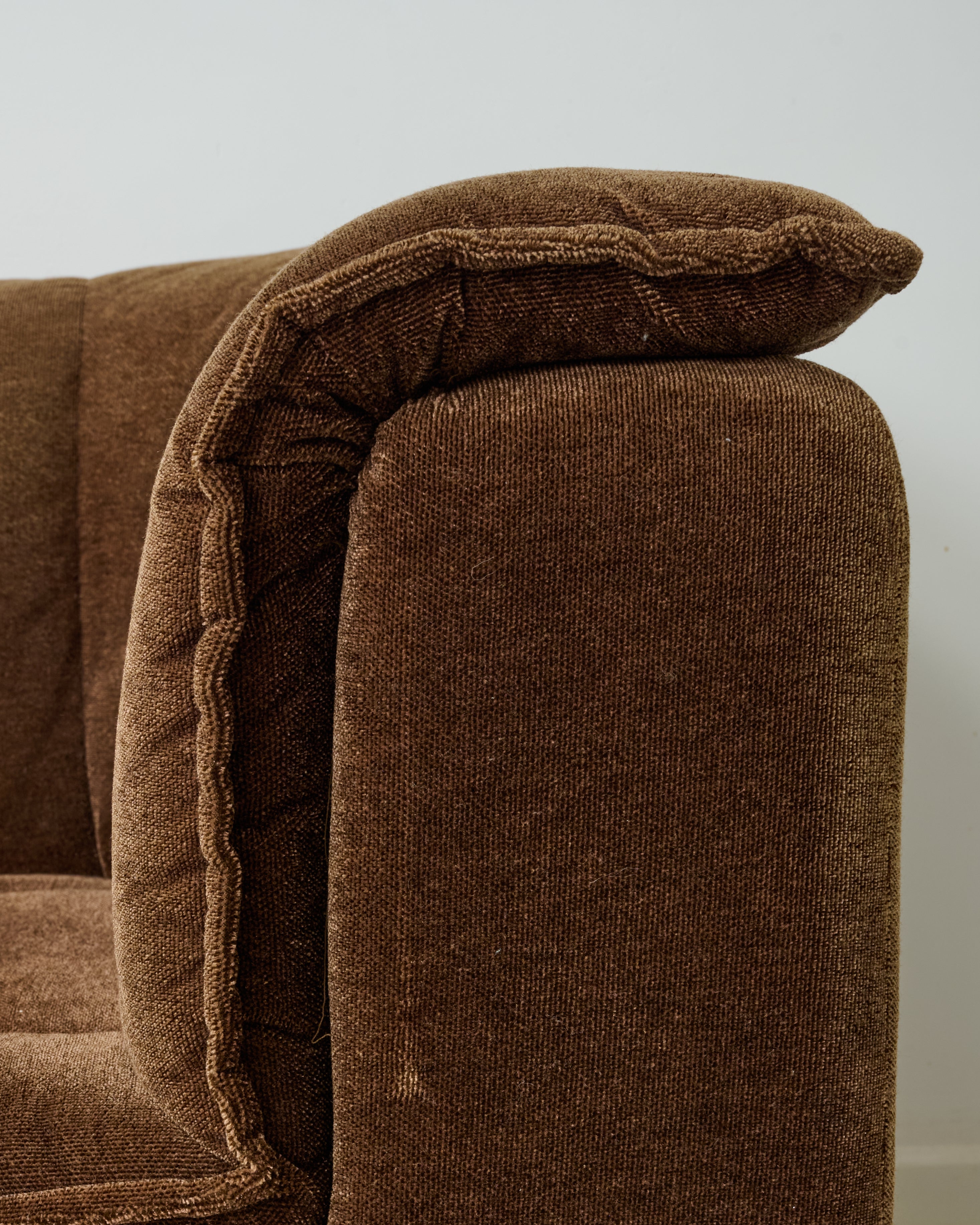 Velvet sofa, Rolf Benz, Germany, 1970s