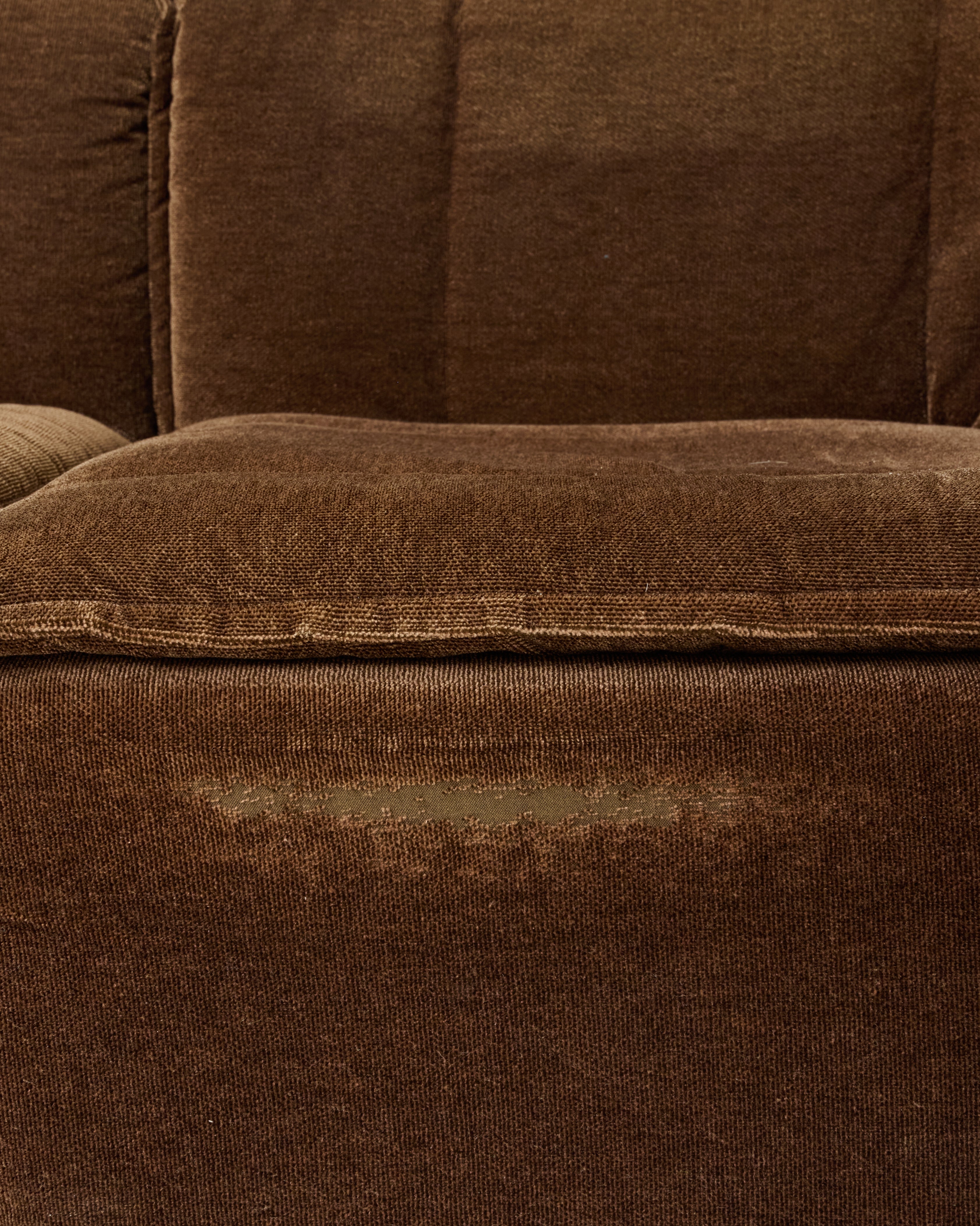 Velvet sofa, Rolf Benz, Germany, 1970s