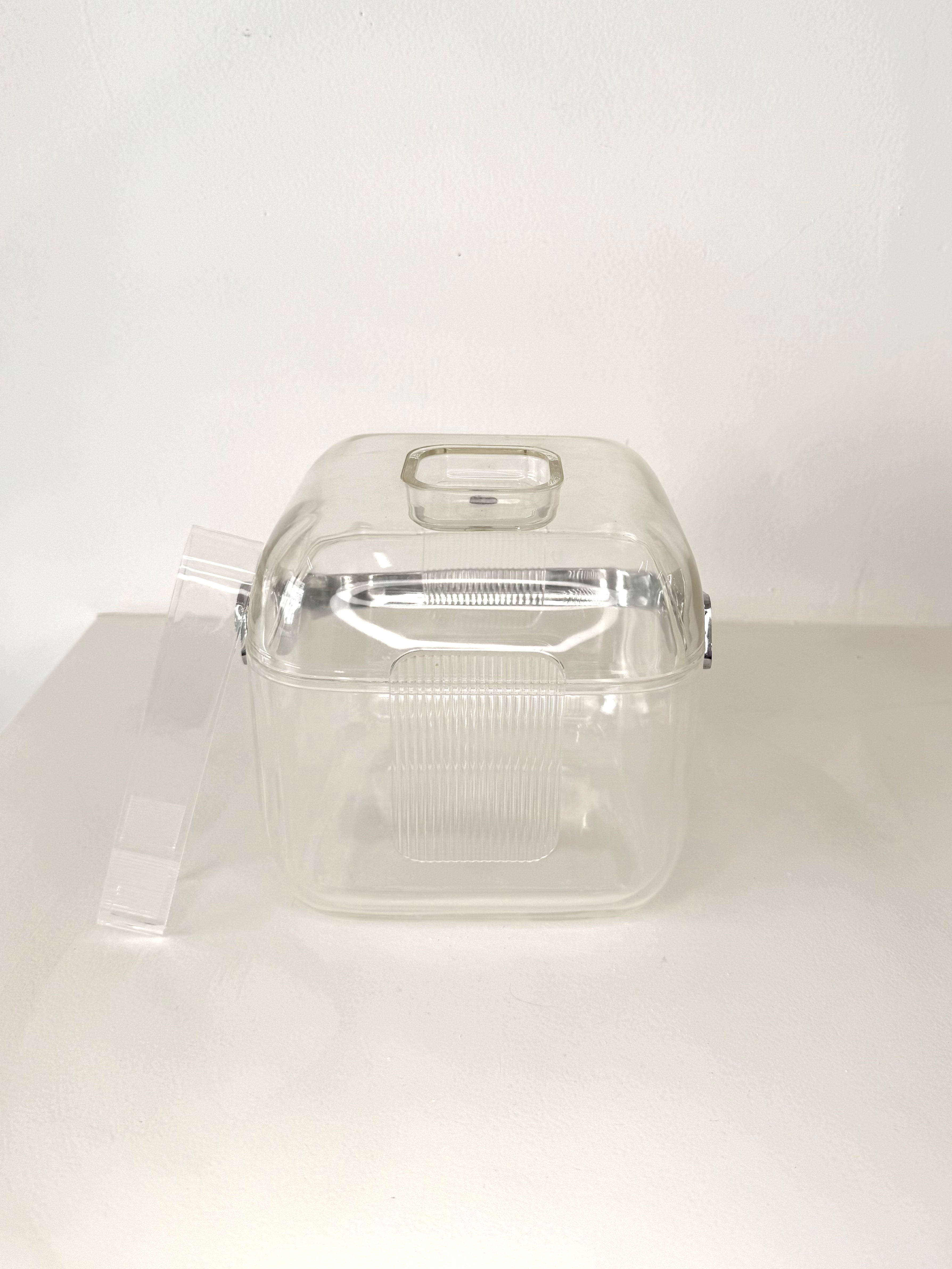Seau à glace, Ambrogio Pozzi, Guzzini, 1980s
