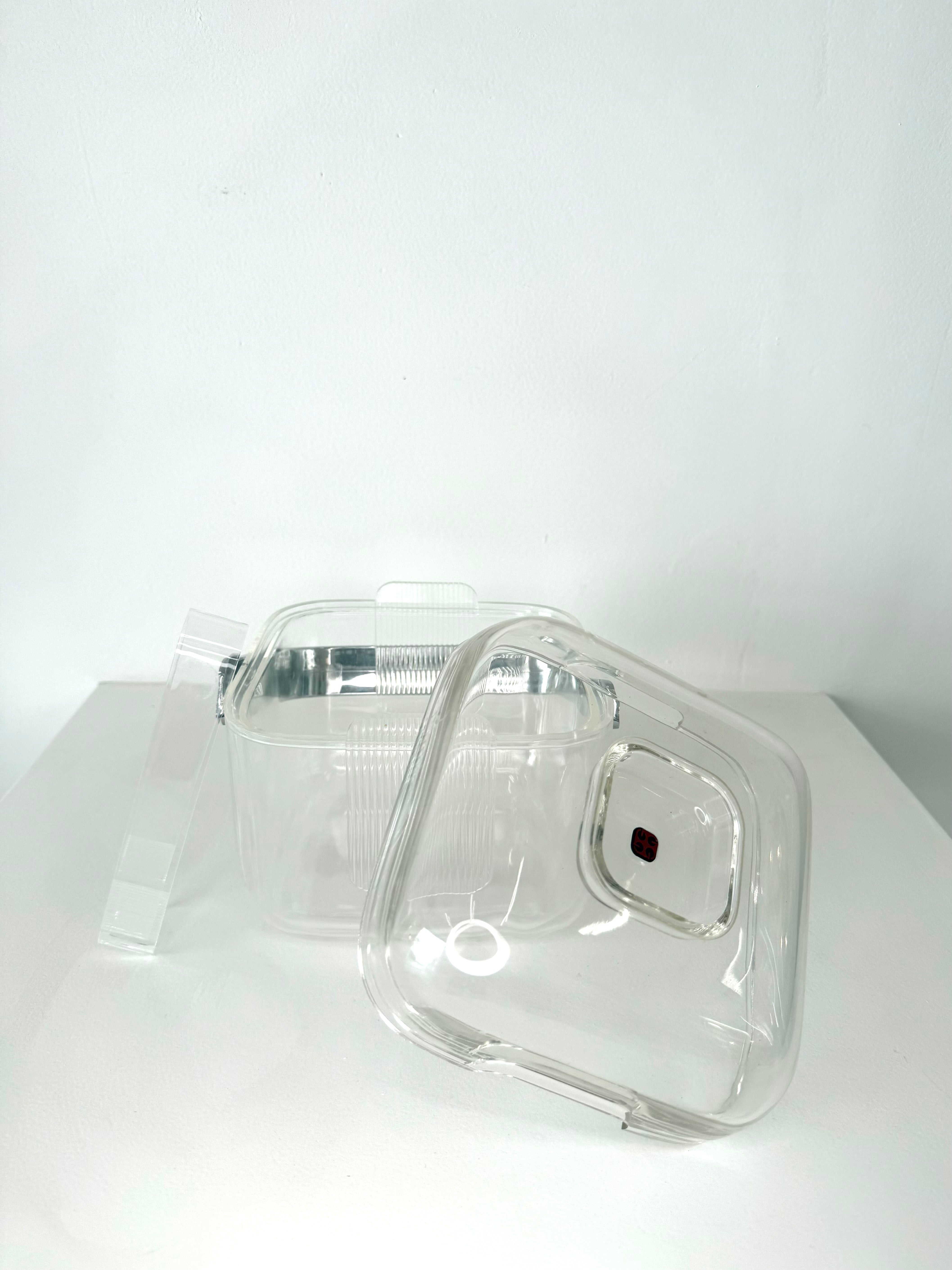 Seau à glace, Ambrogio Pozzi, Guzzini, 1980s