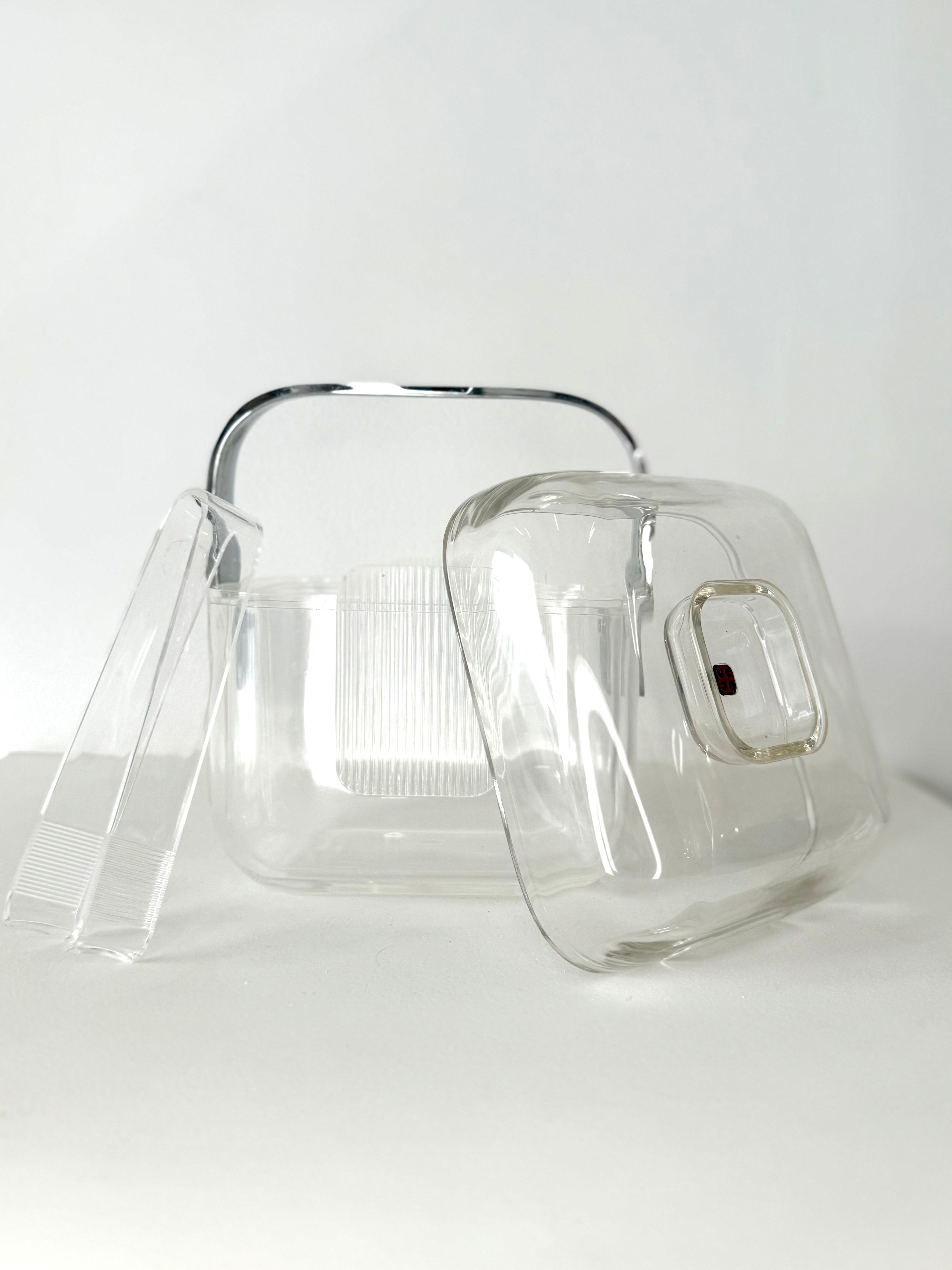 Seau à glace, Ambrogio Pozzi, Guzzini, 1980s
