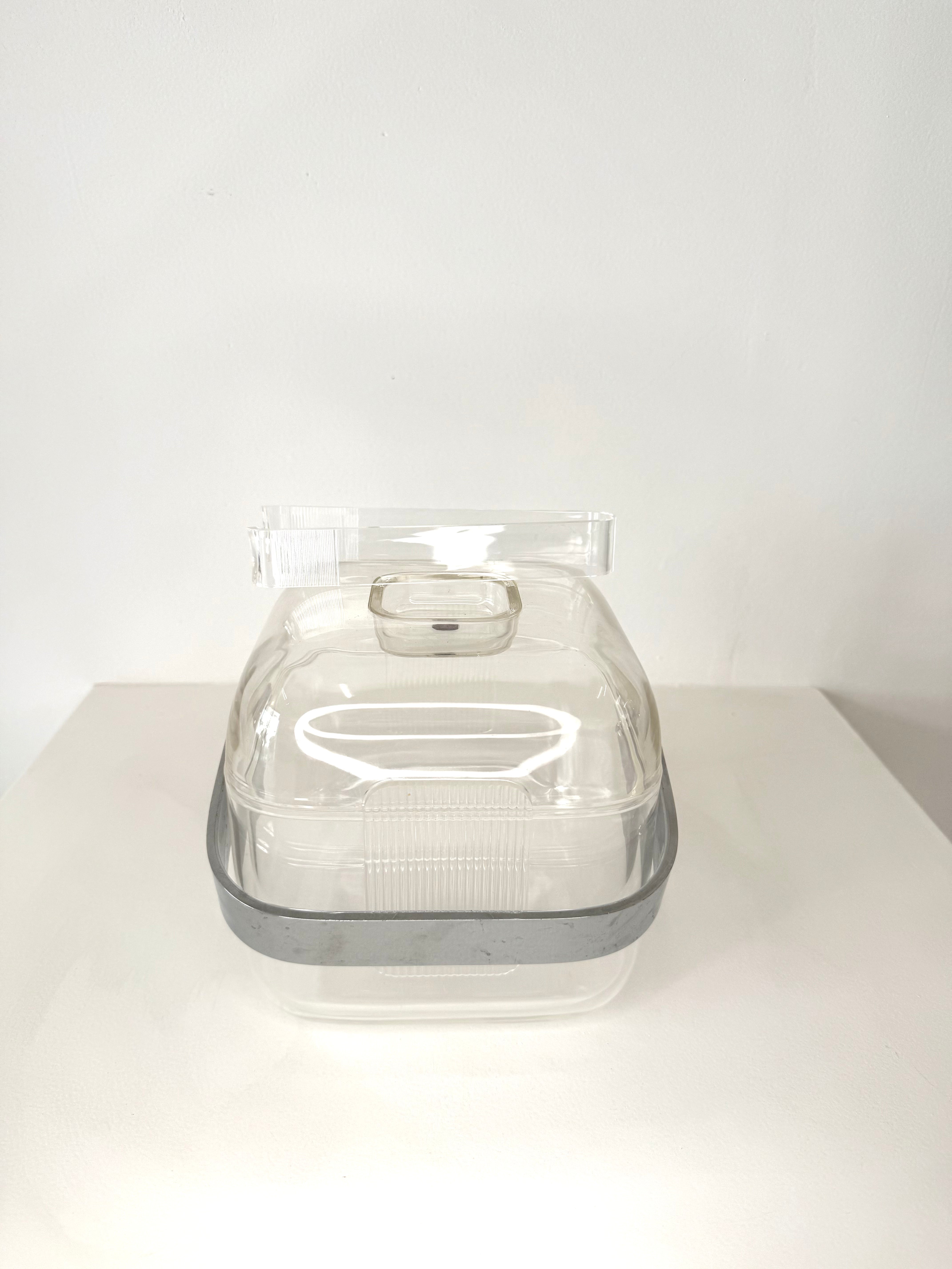Seau à glace, Ambrogio Pozzi, Guzzini, 1980s