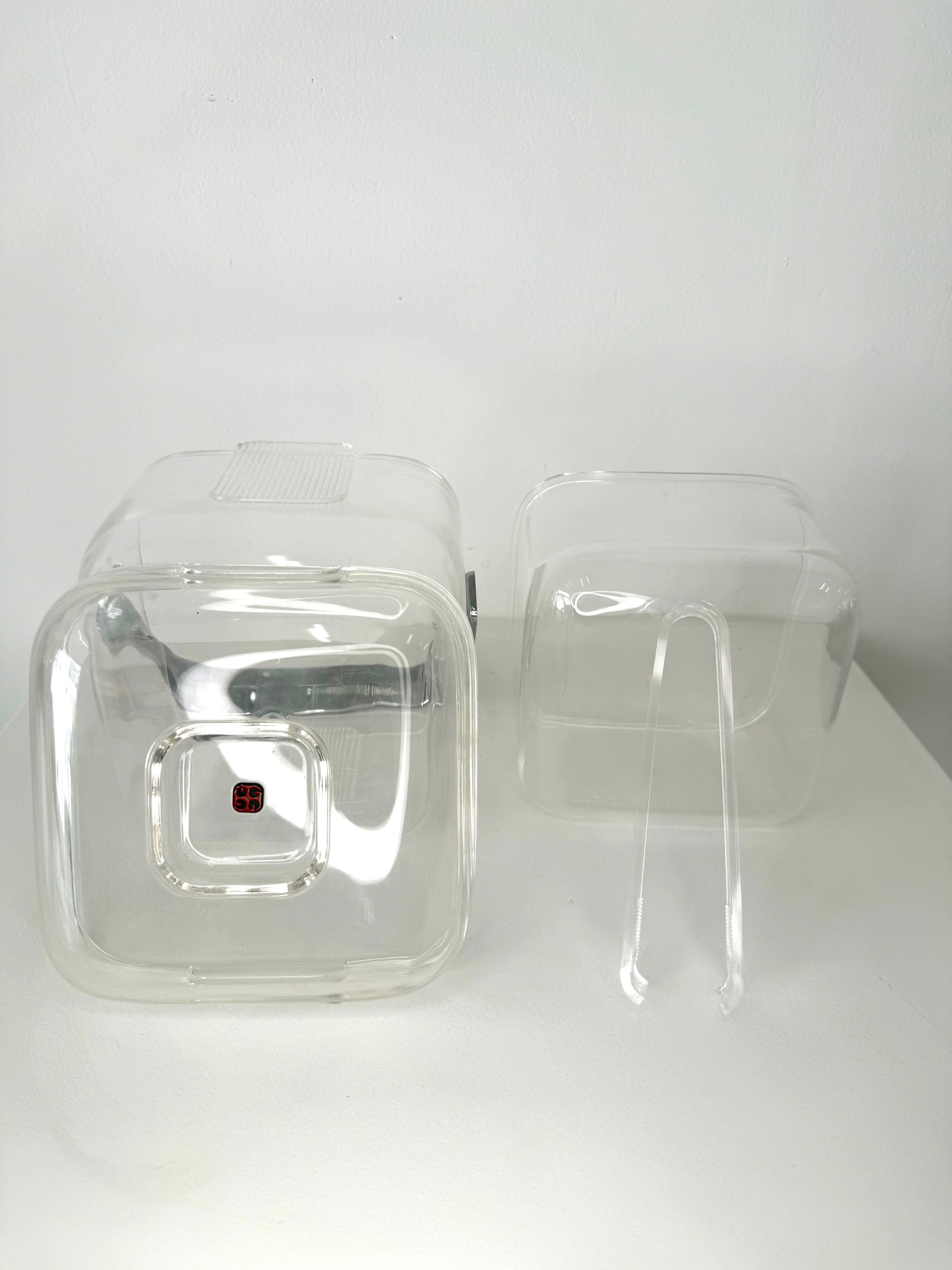 Seau à glace, Ambrogio Pozzi, Guzzini, 1980s