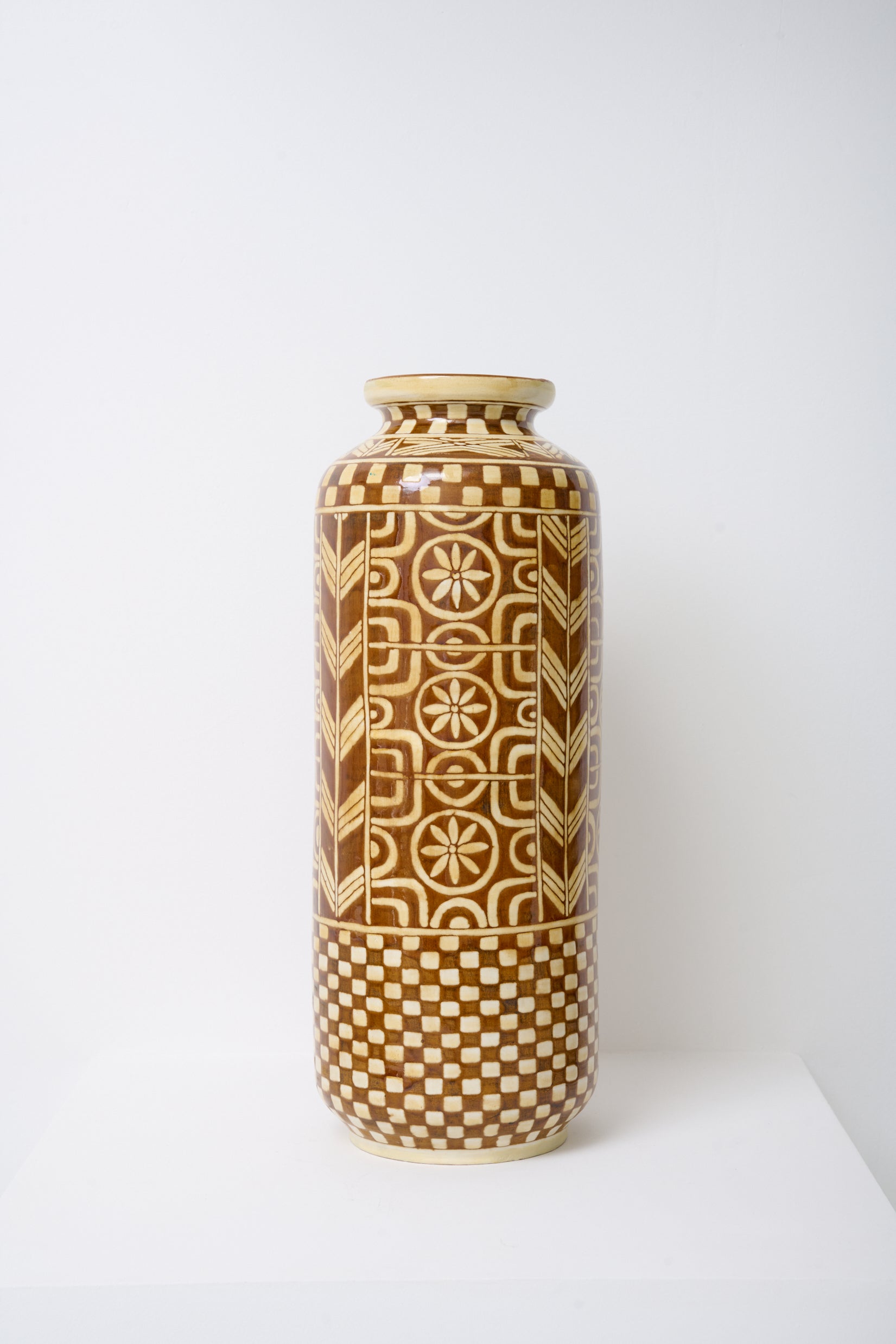 Grande jarre à motifs, 1970-1980