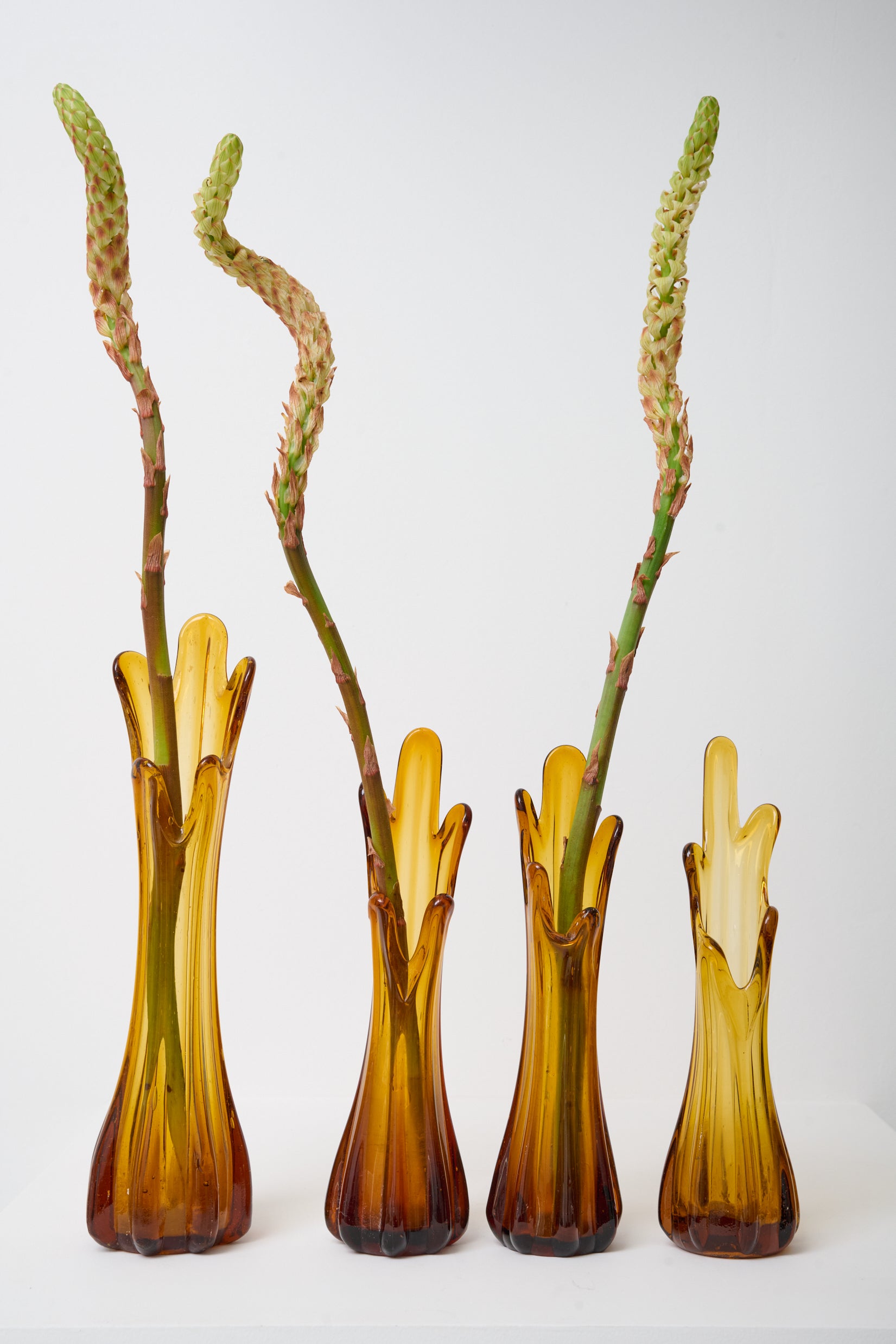 Vase marron, Murano, 1970s