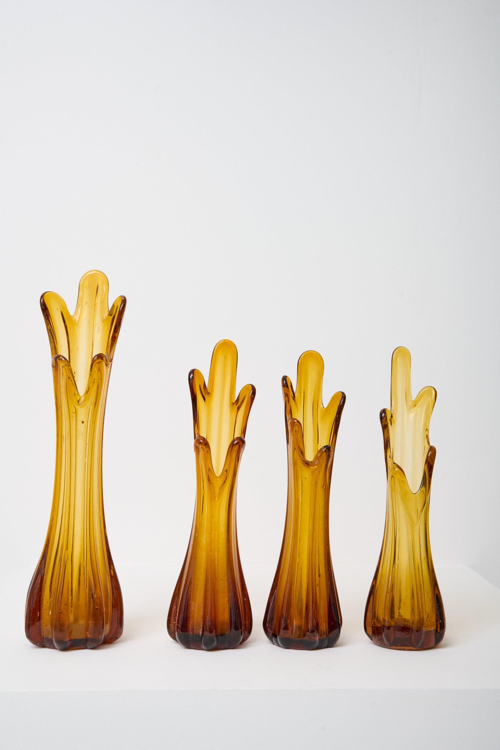 Vase marron, Murano, 1970s