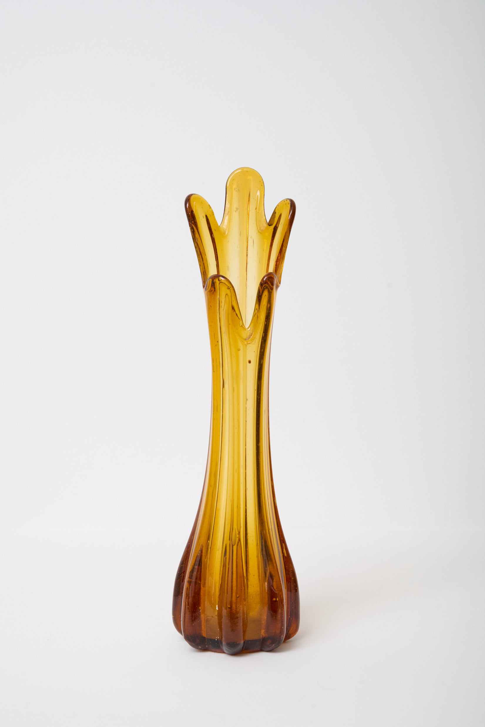 Vase marron, Murano, 1970s