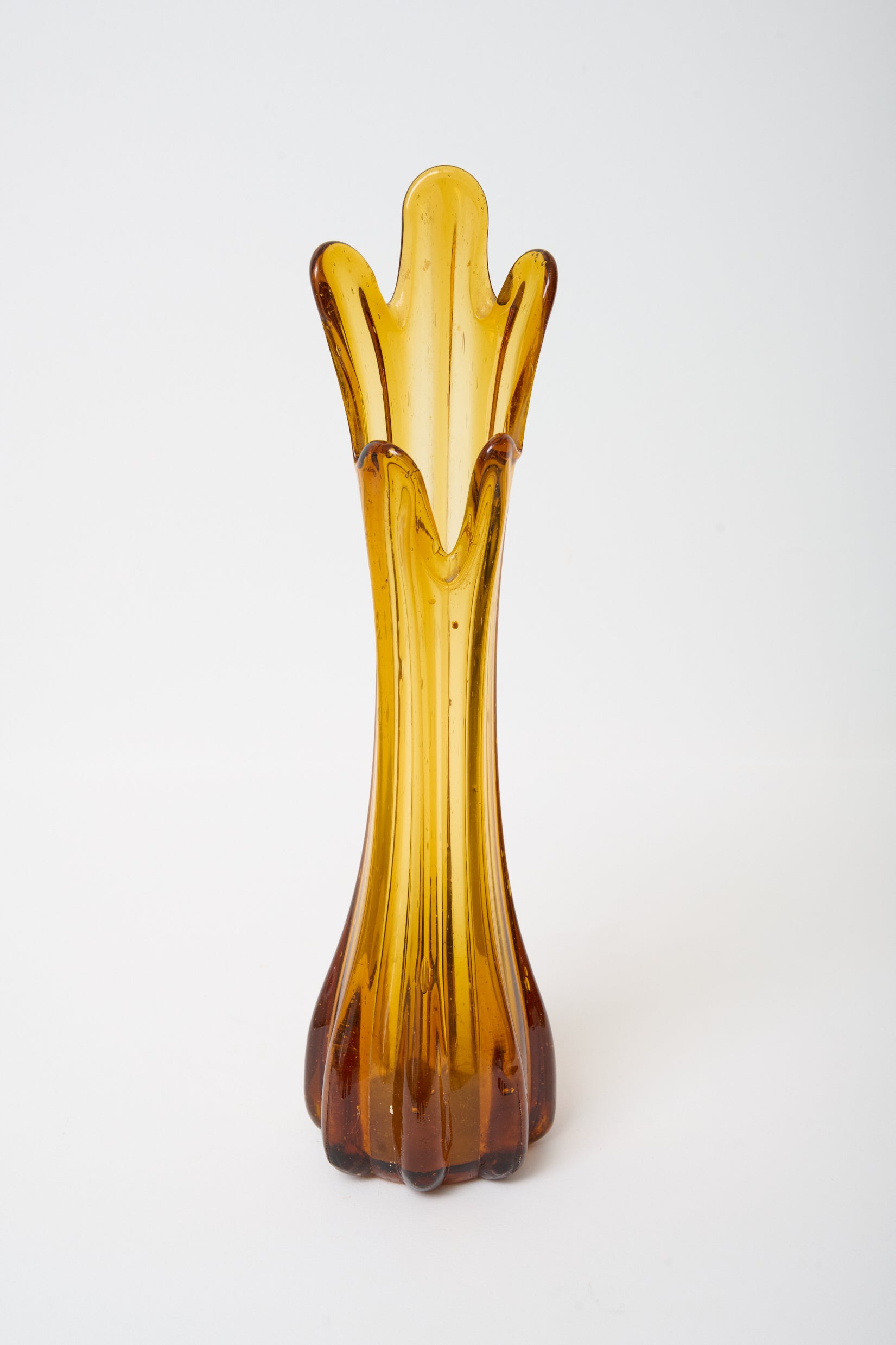 Vase marron, Murano, 1970s