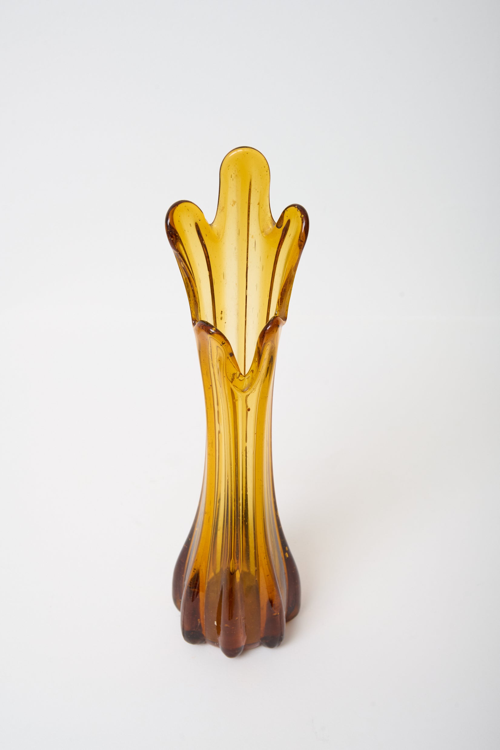 Vase marron, Murano, 1970s