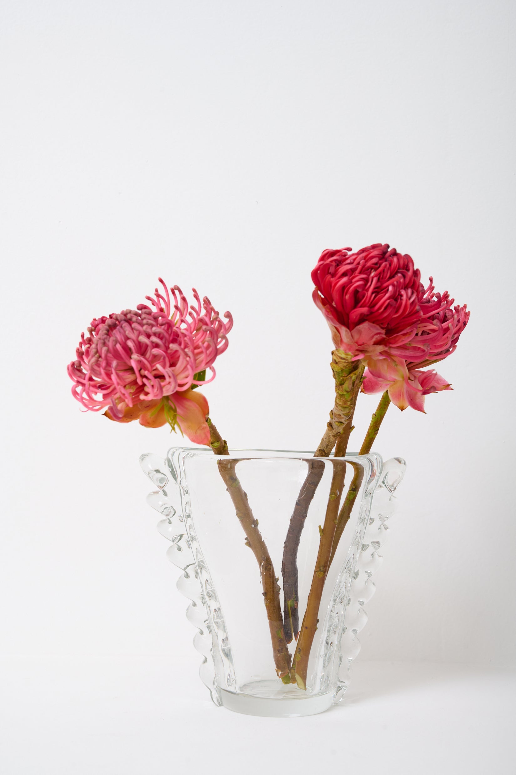 Vase en verre de Murano, 1950s