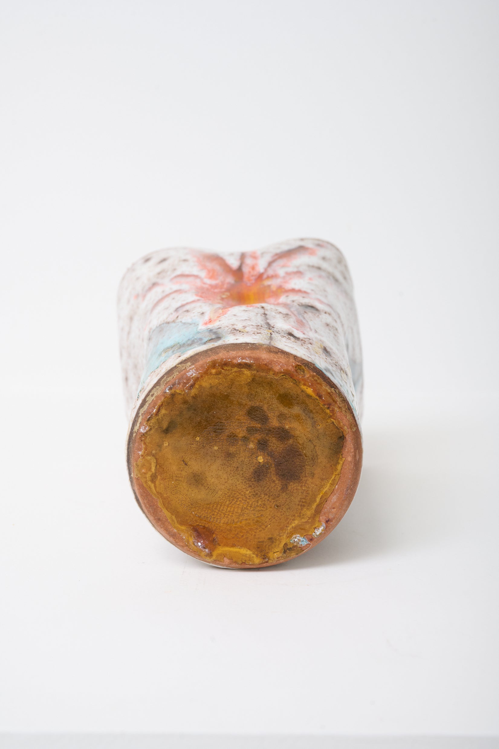 Vase soleil, Vallauris, 1970s