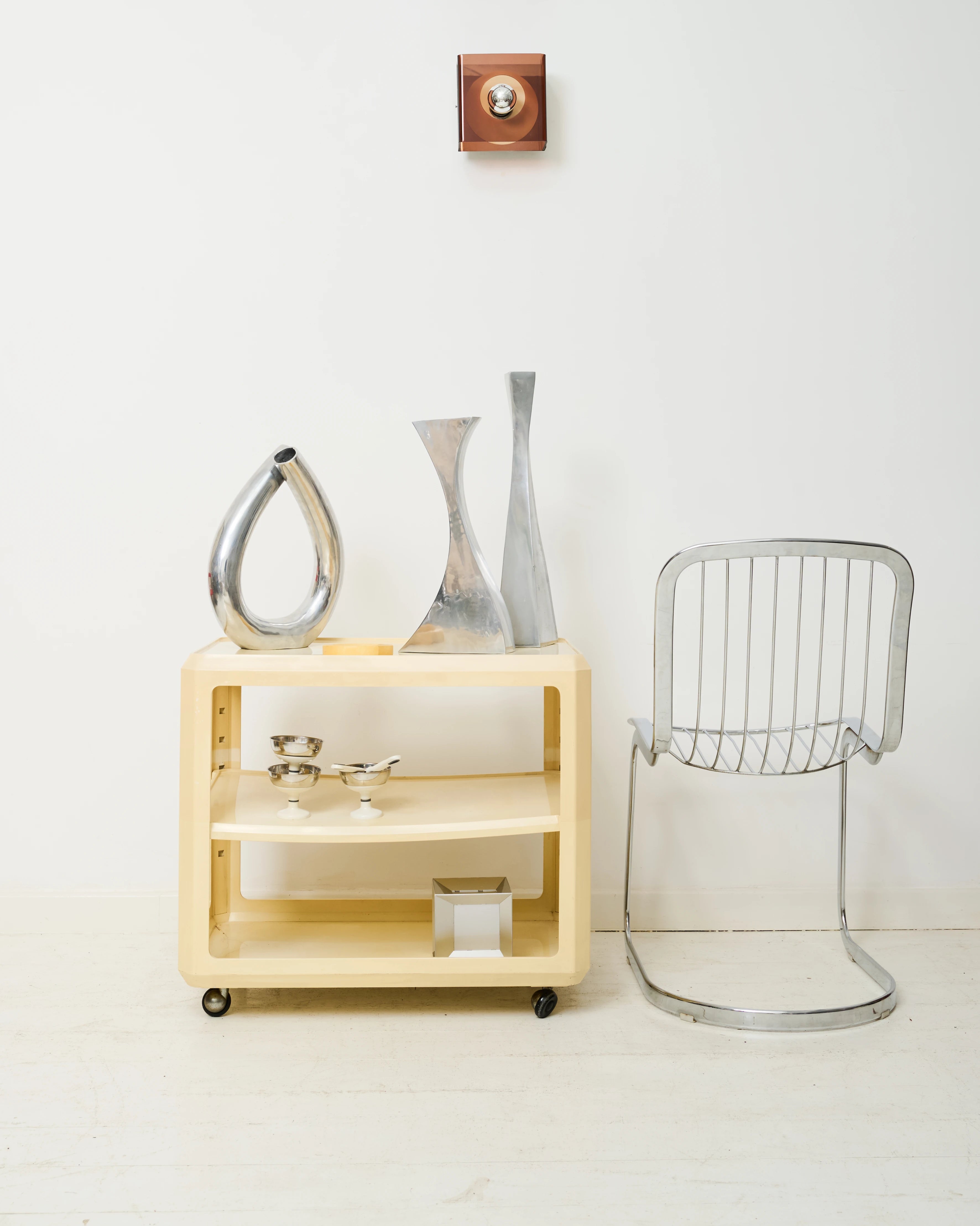 Desserte en plastique, Kartell, 1970-1980