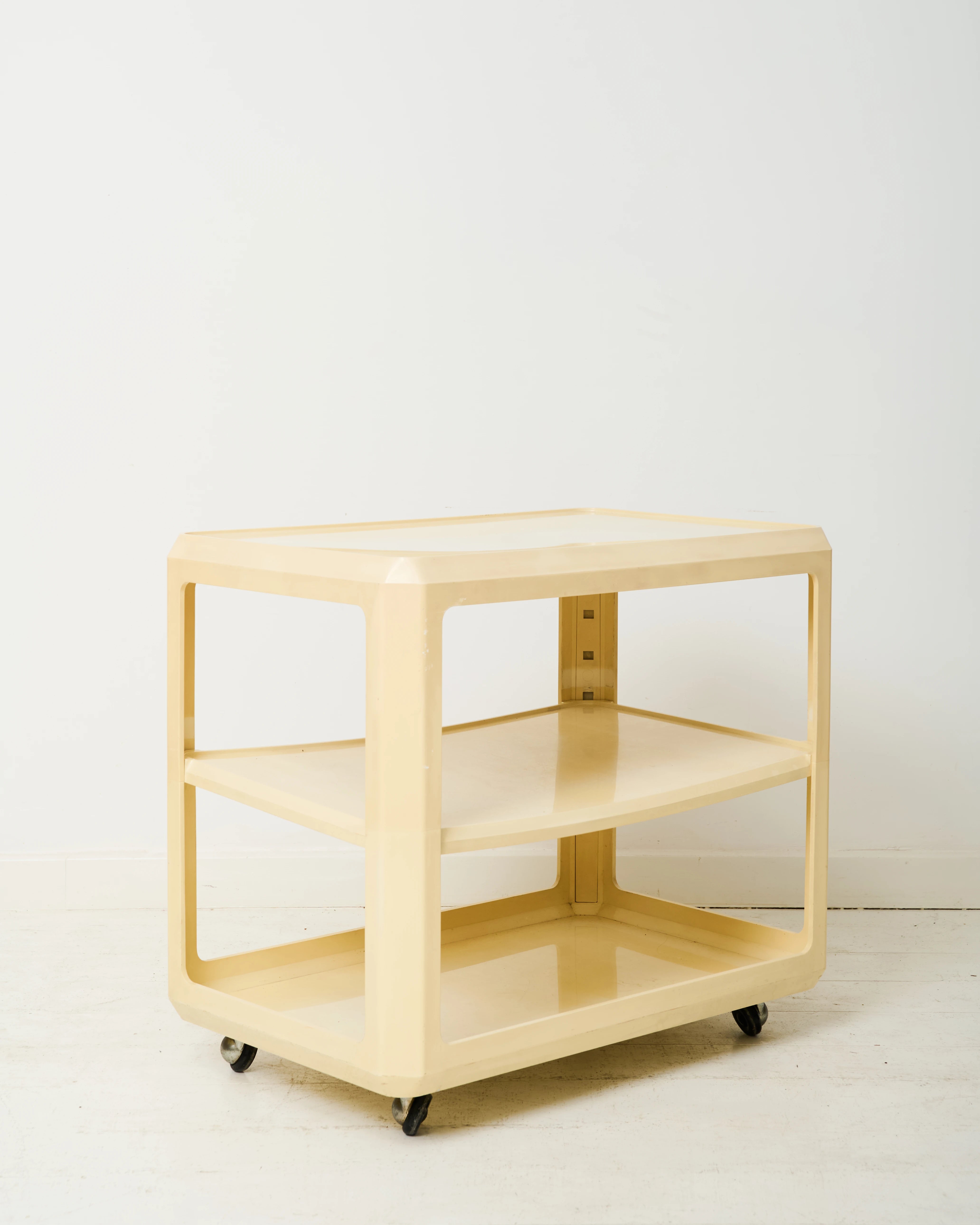 Desserte en plastique, Kartell, 1970-1980