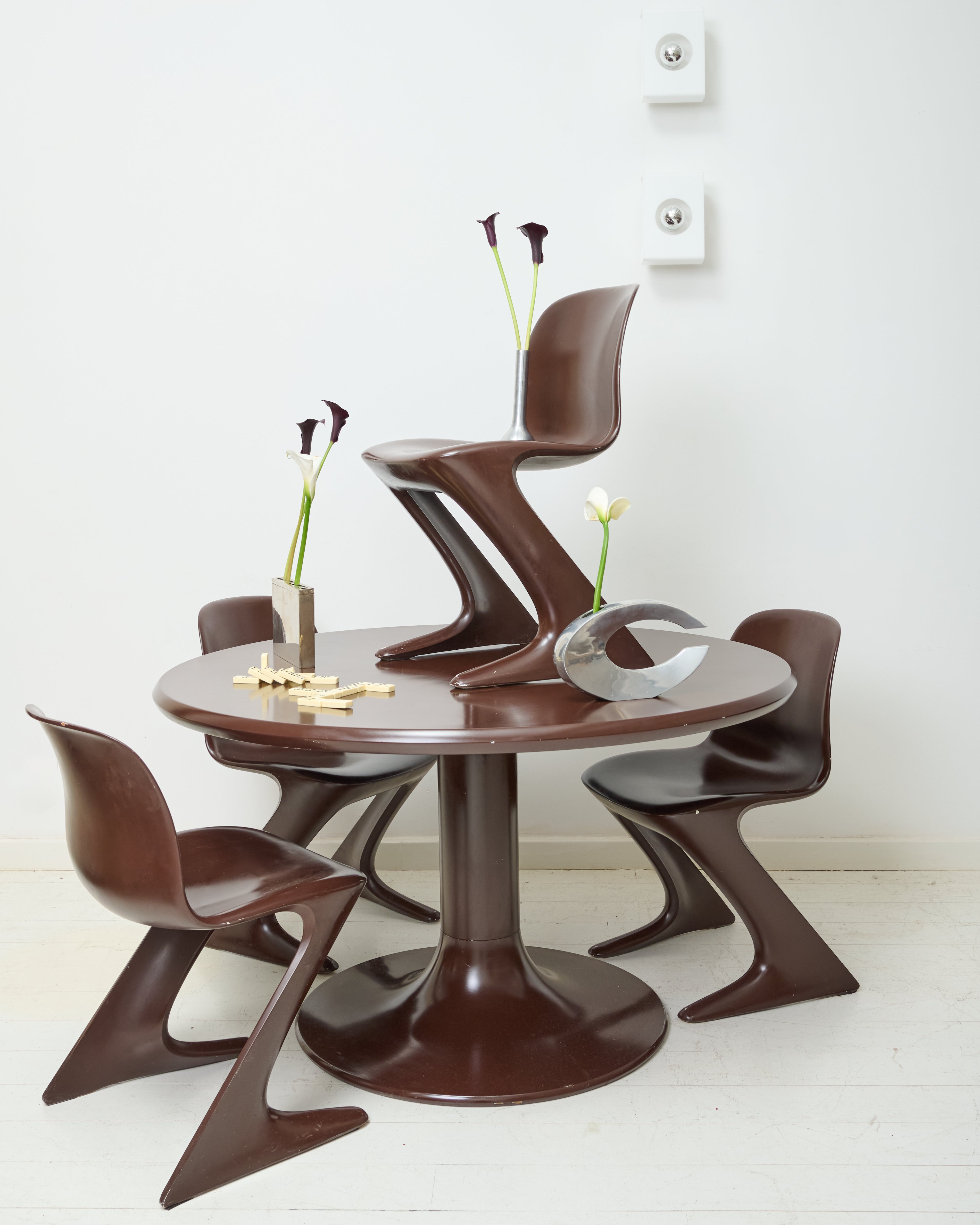 Ensemble de salle à manger, Ernst Moeckl, Horn, Allemagne, 1960s