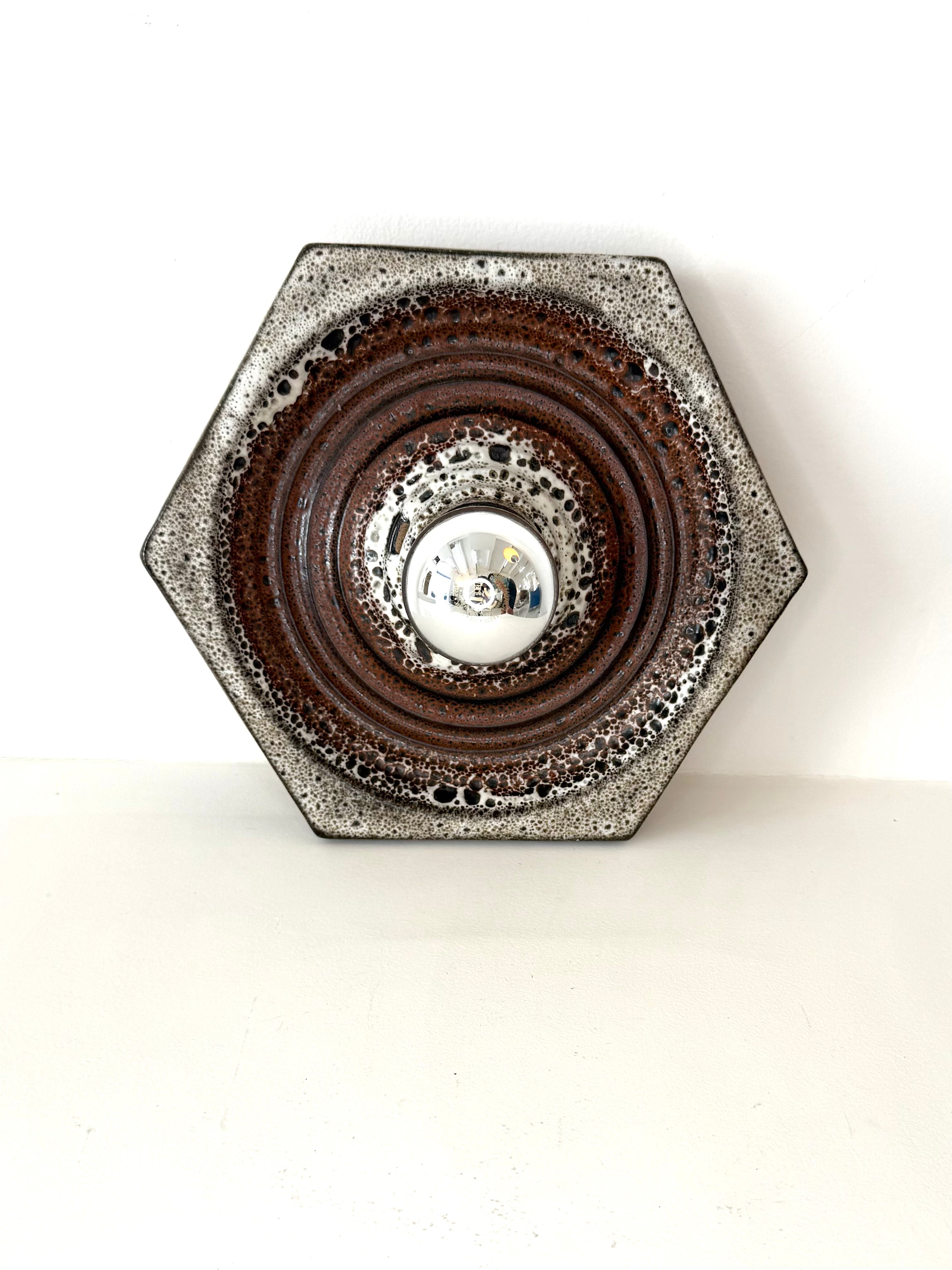Applique en céramique Lava, 1960-1970