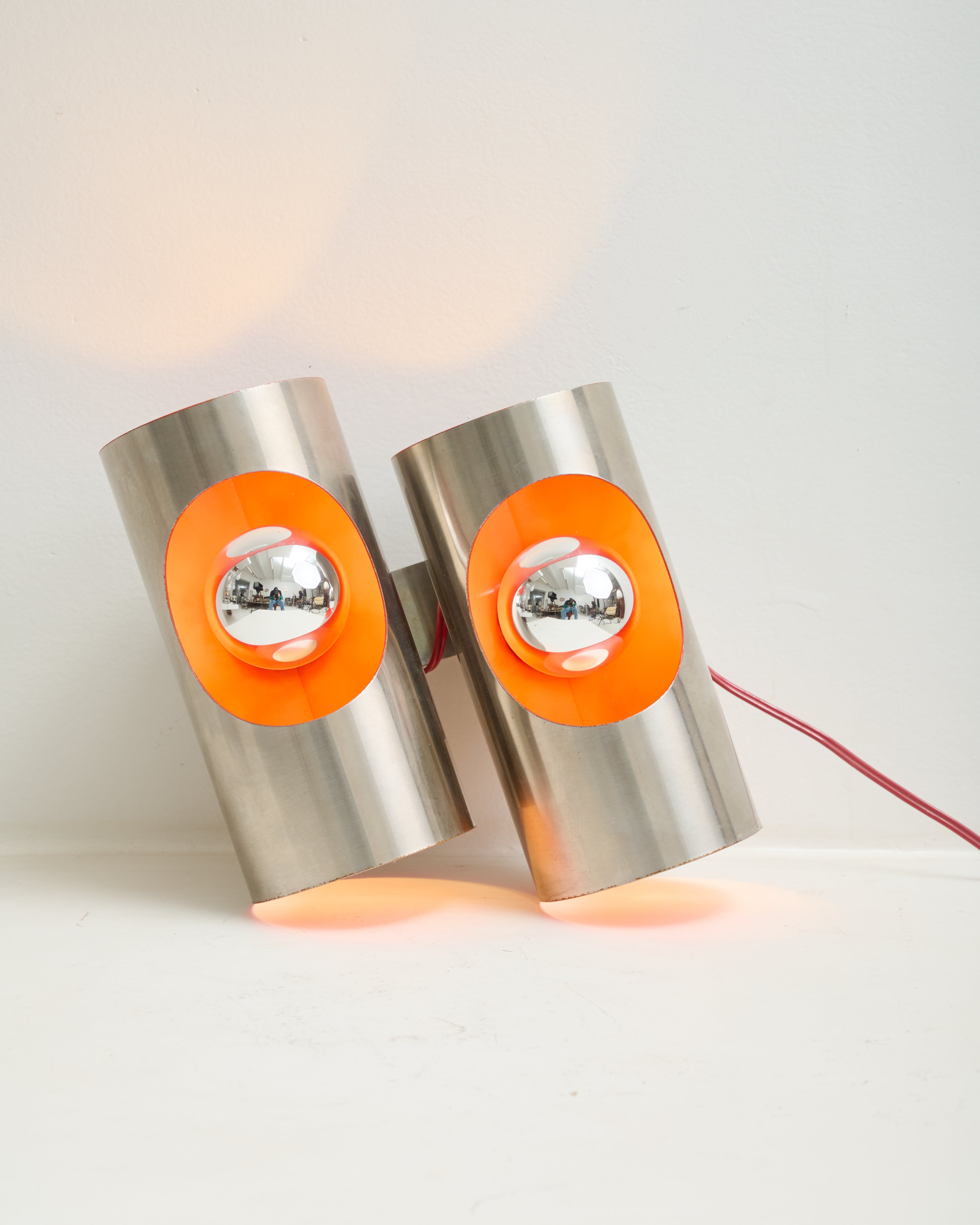 Double wall light, Oxar, 1970s