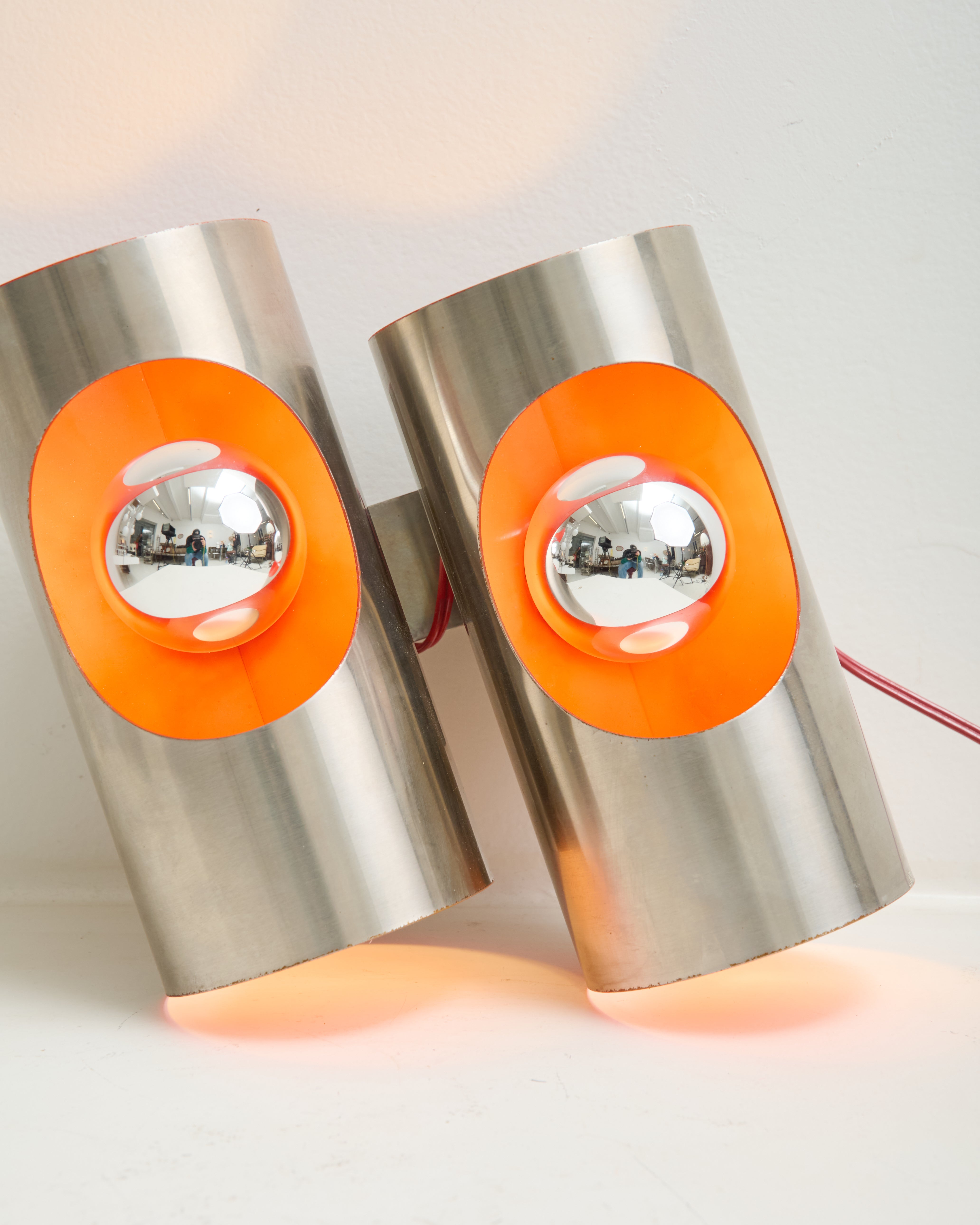 Double wall light, Oxar, 1970s