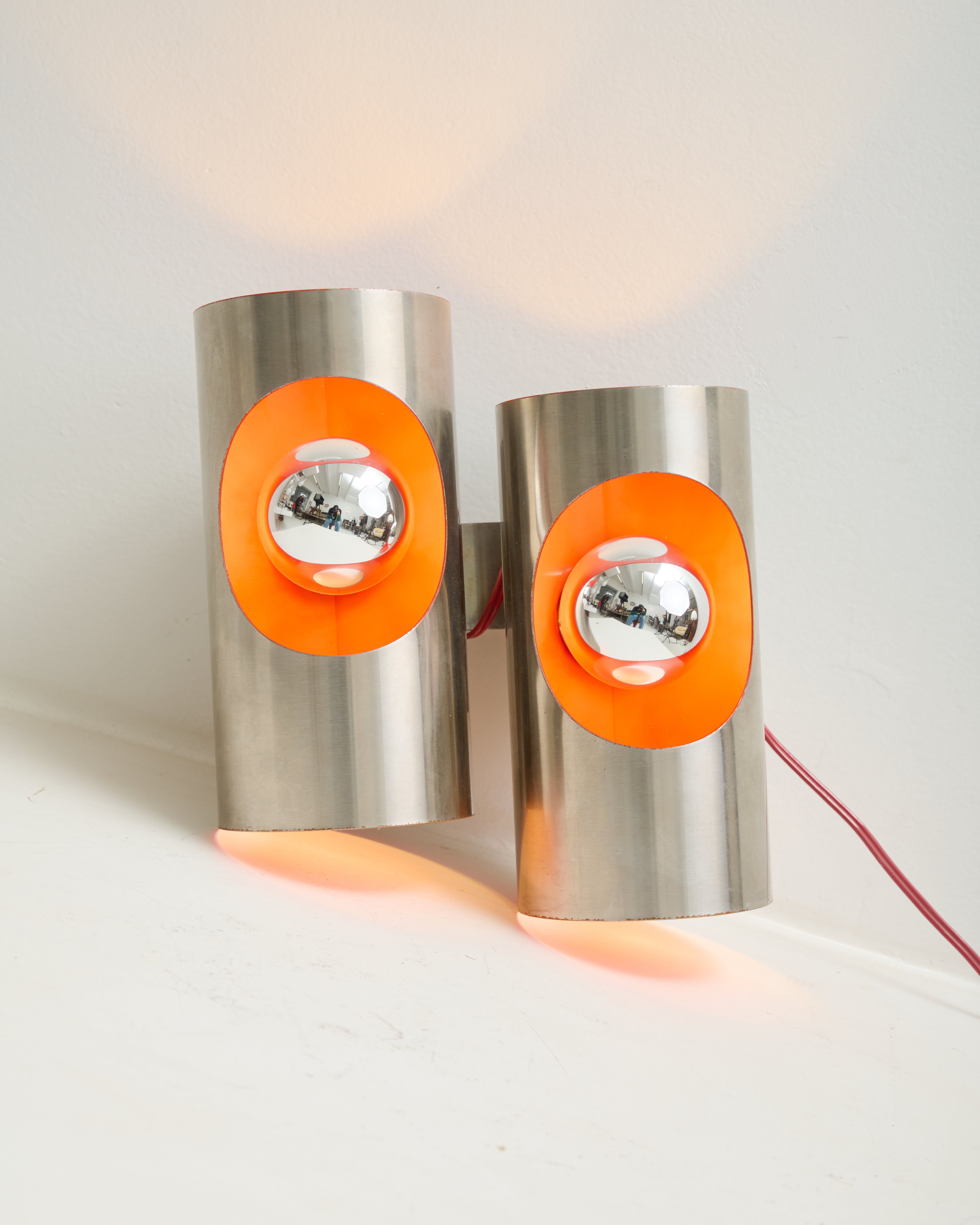 Double wall light, Oxar, 1970s