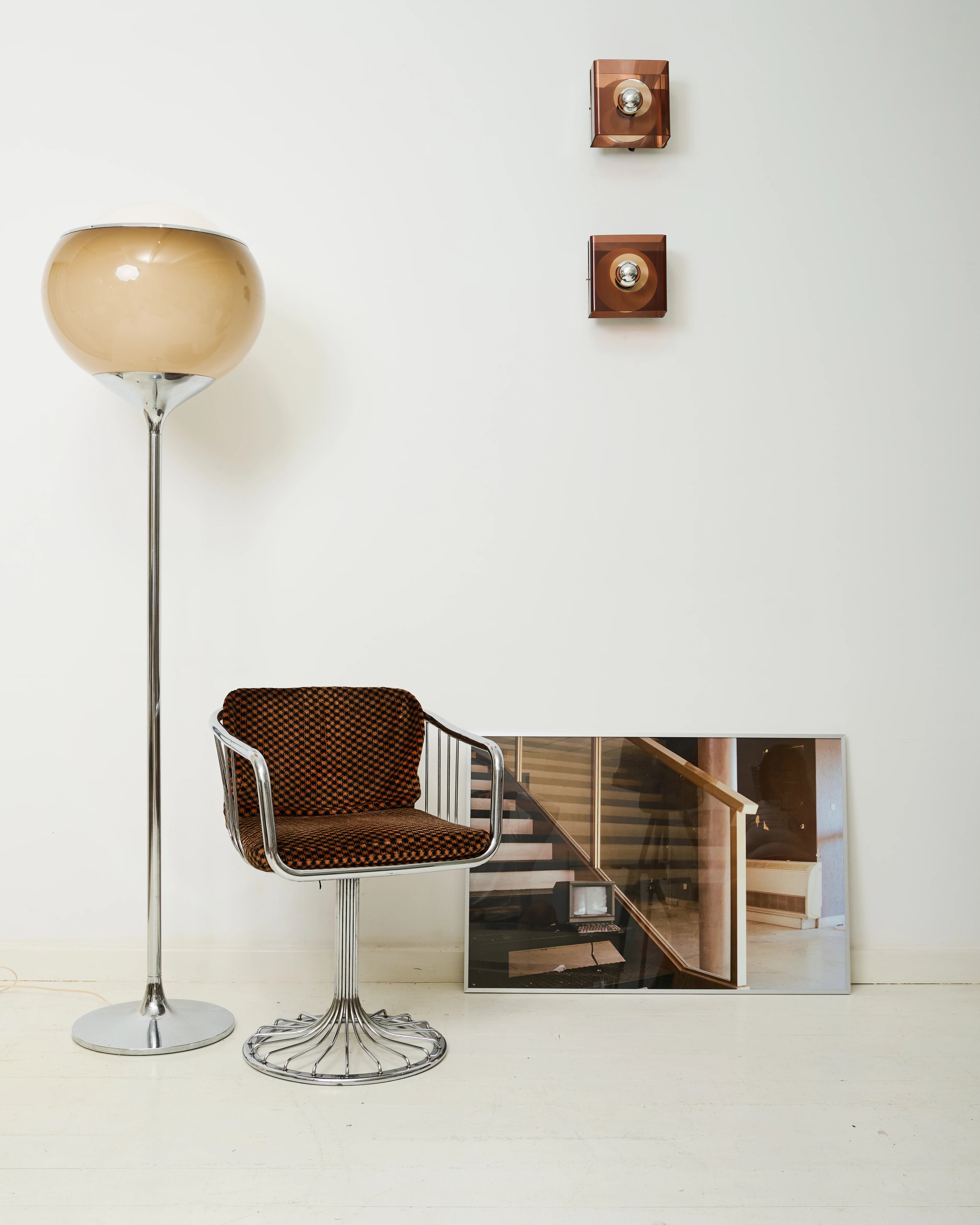Lampadaire "Bud Grande", Guzzini,  1970s