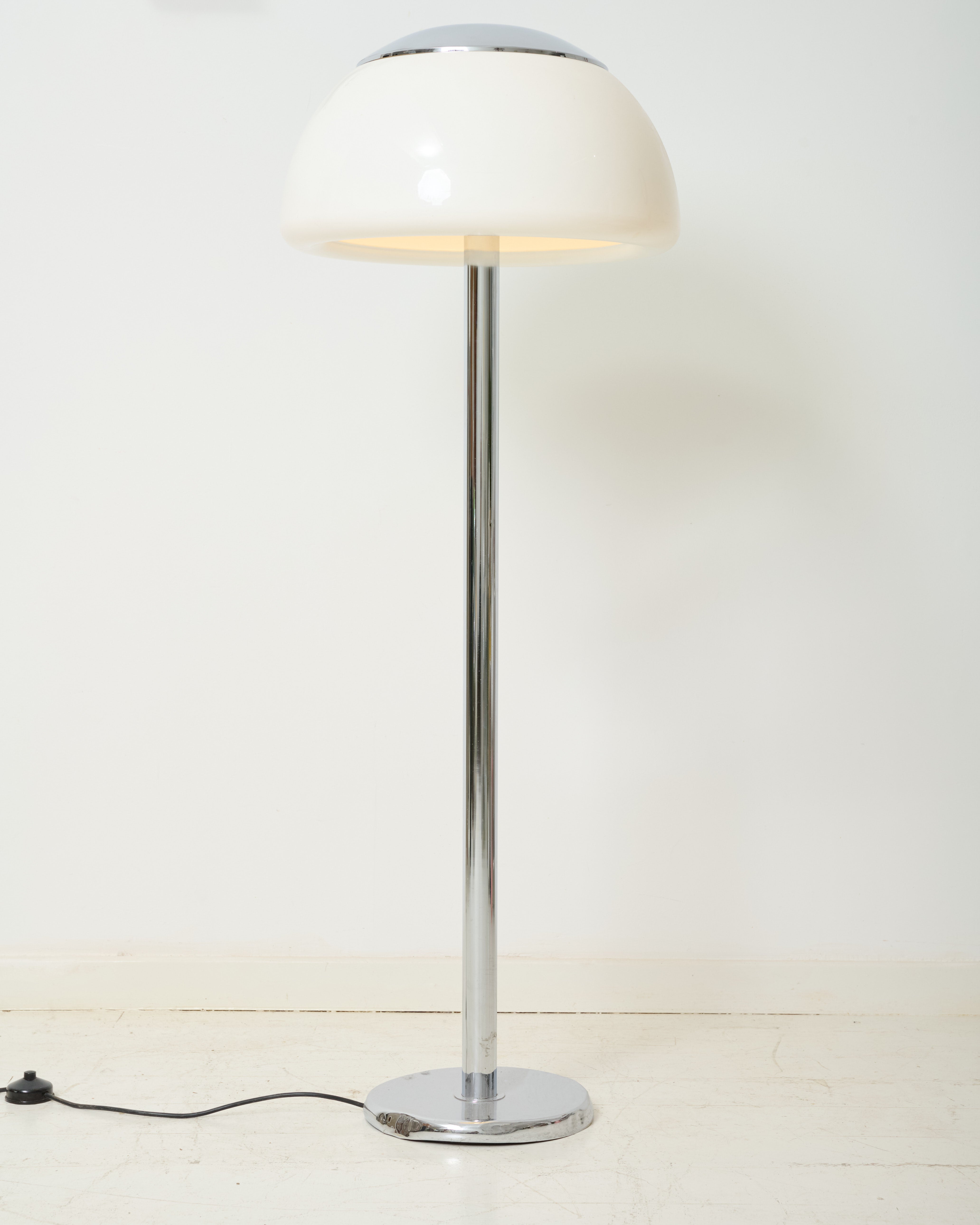 Mushroom-shaped floor lamp, space age style, Cosack-Leuchten, 1970-1980