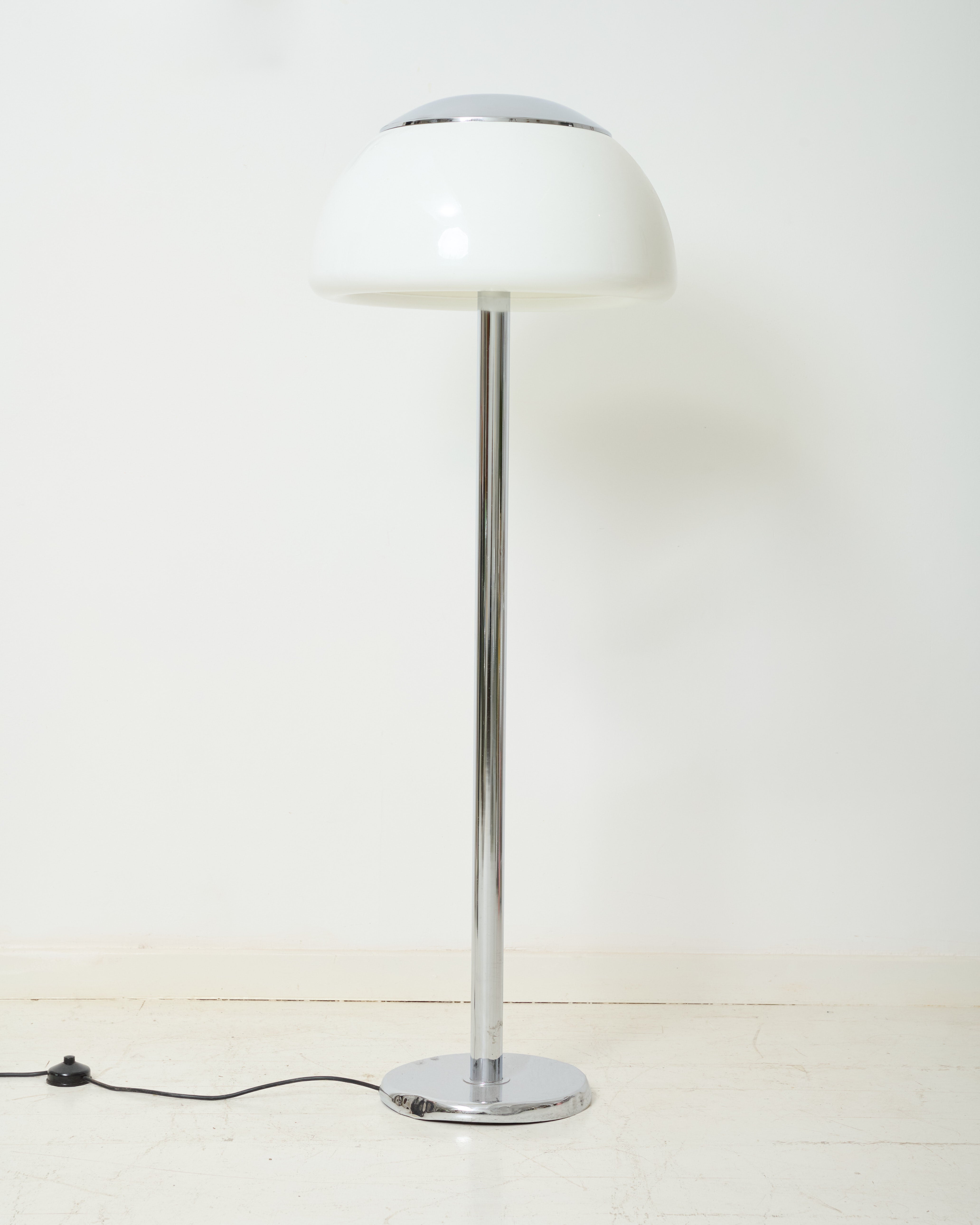 Mushroom-shaped floor lamp, space age style, Cosack-Leuchten, 1970-1980
