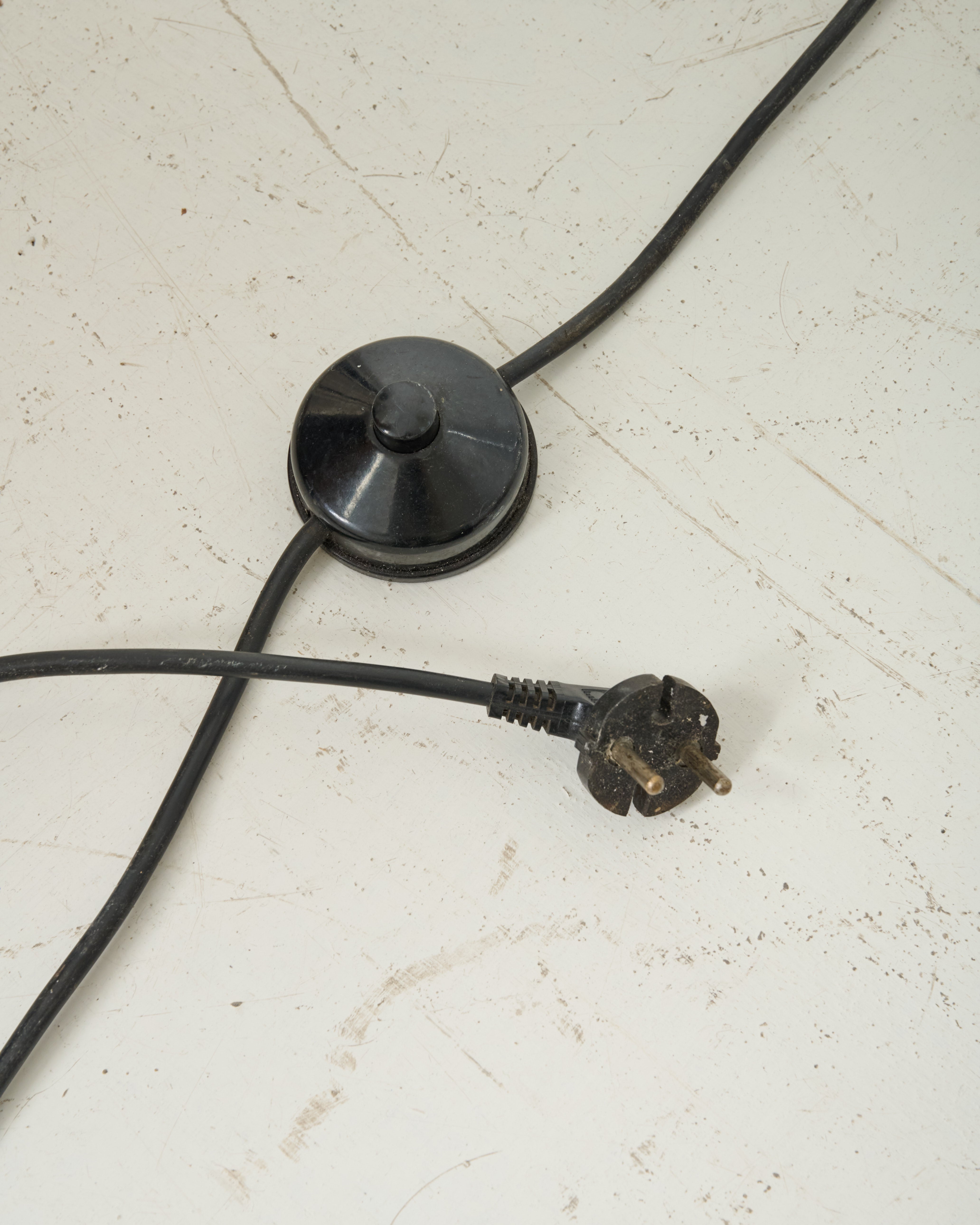 Mushroom-shaped floor lamp, space age style, Cosack-Leuchten, 1970-1980