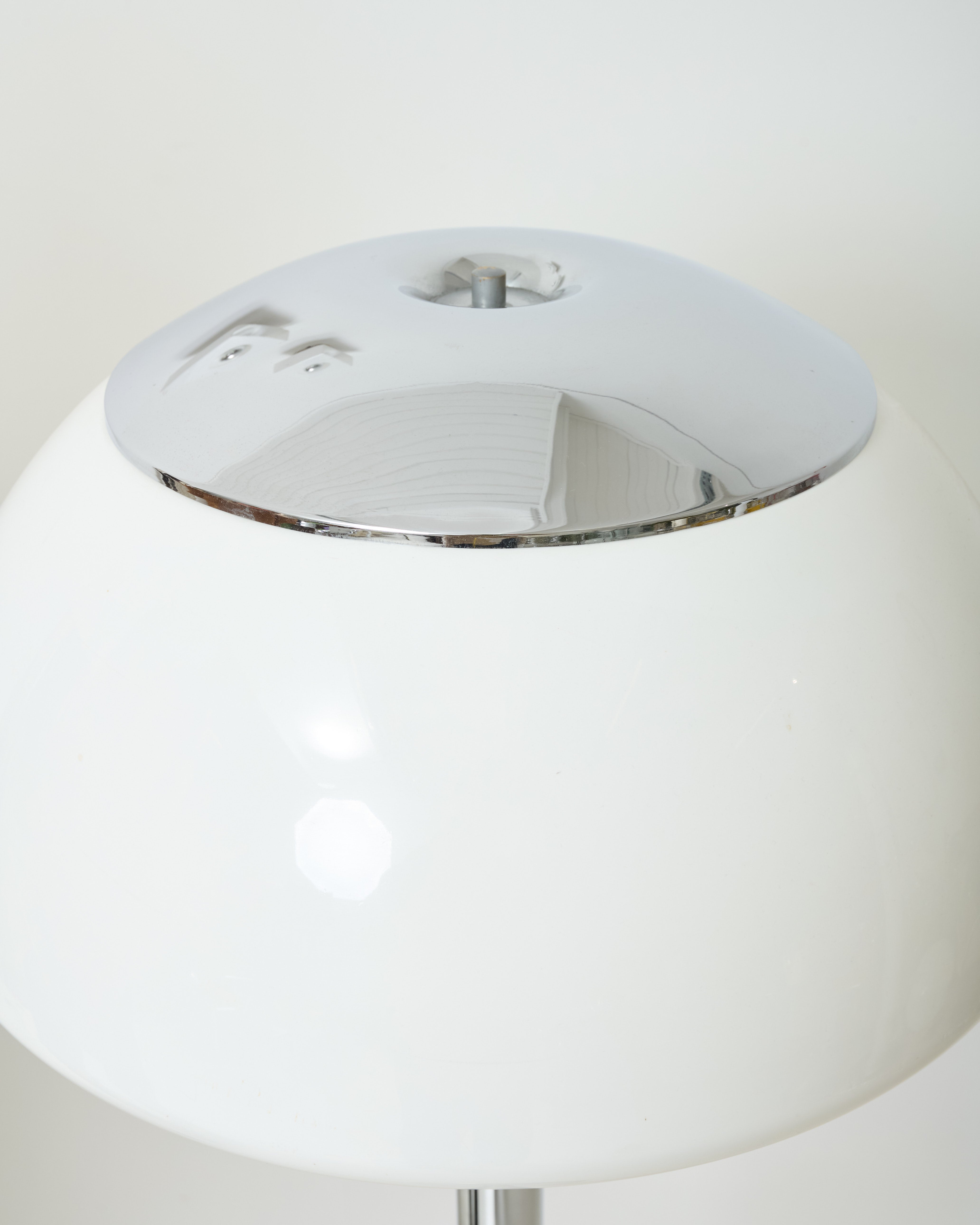 Mushroom-shaped floor lamp, space age style, Cosack-Leuchten, 1970-1980