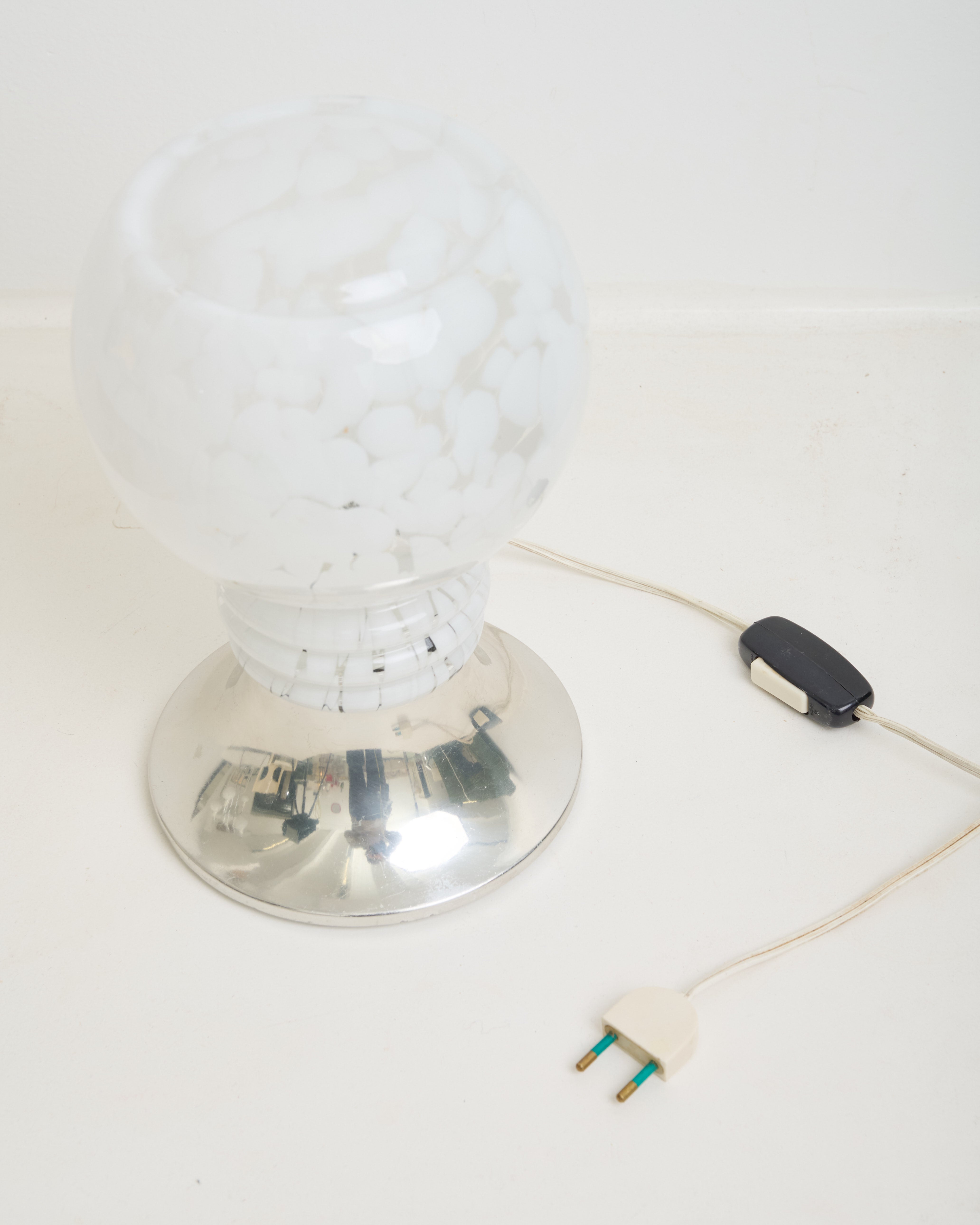 Murano glass table lamp, 1950-1960