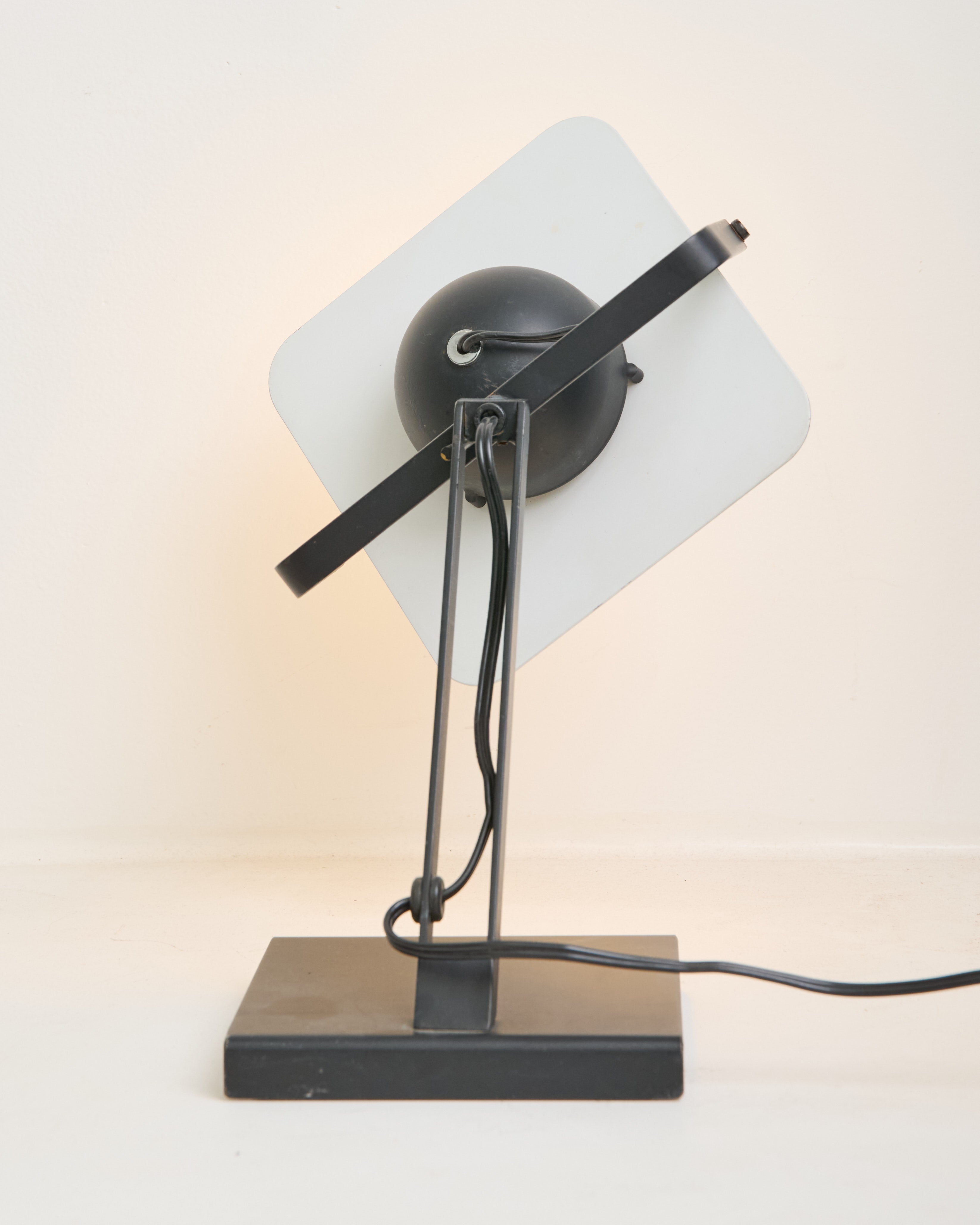 Two-tone table lamp, Italy, 1980s
