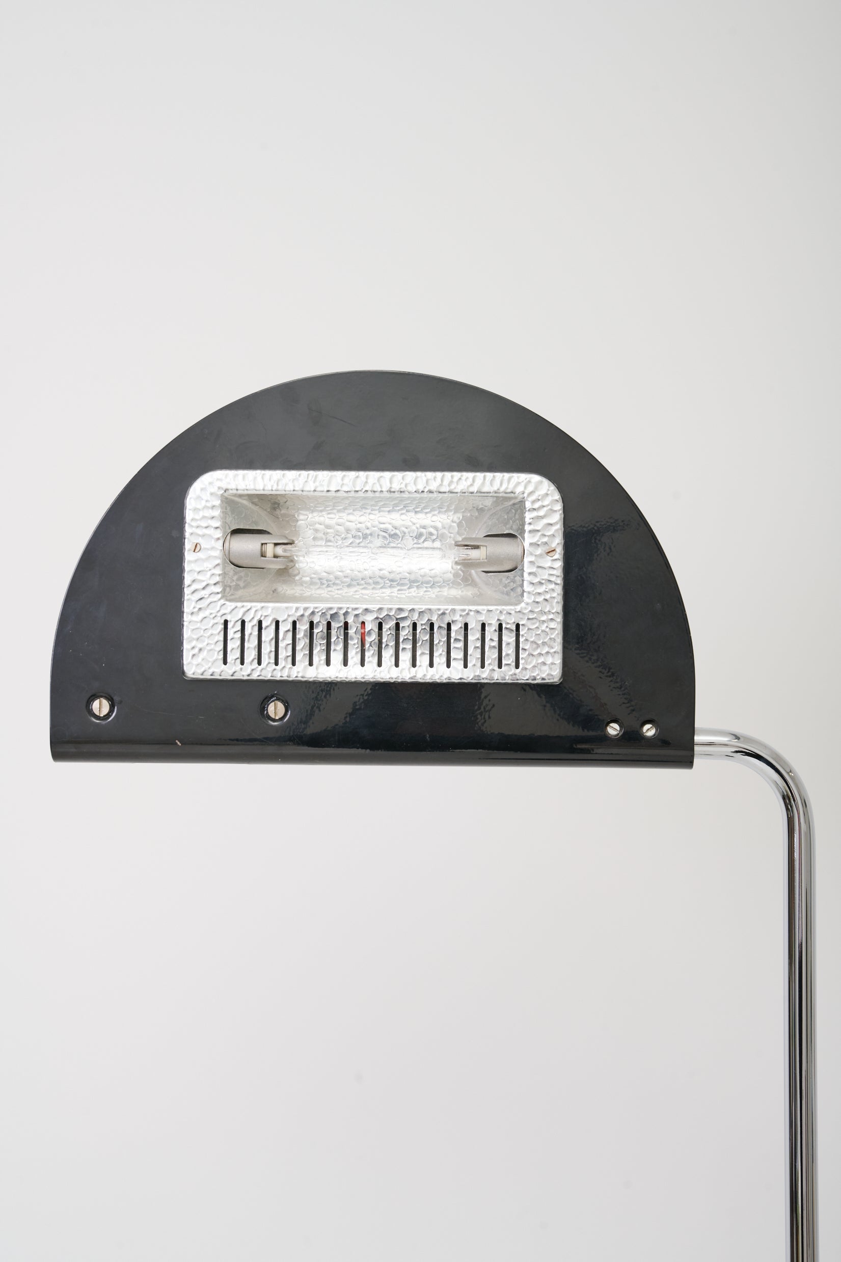 "Mezzaluna" floor lamp, Bruno Gecchelin, Skipper and Pollux, 1980s