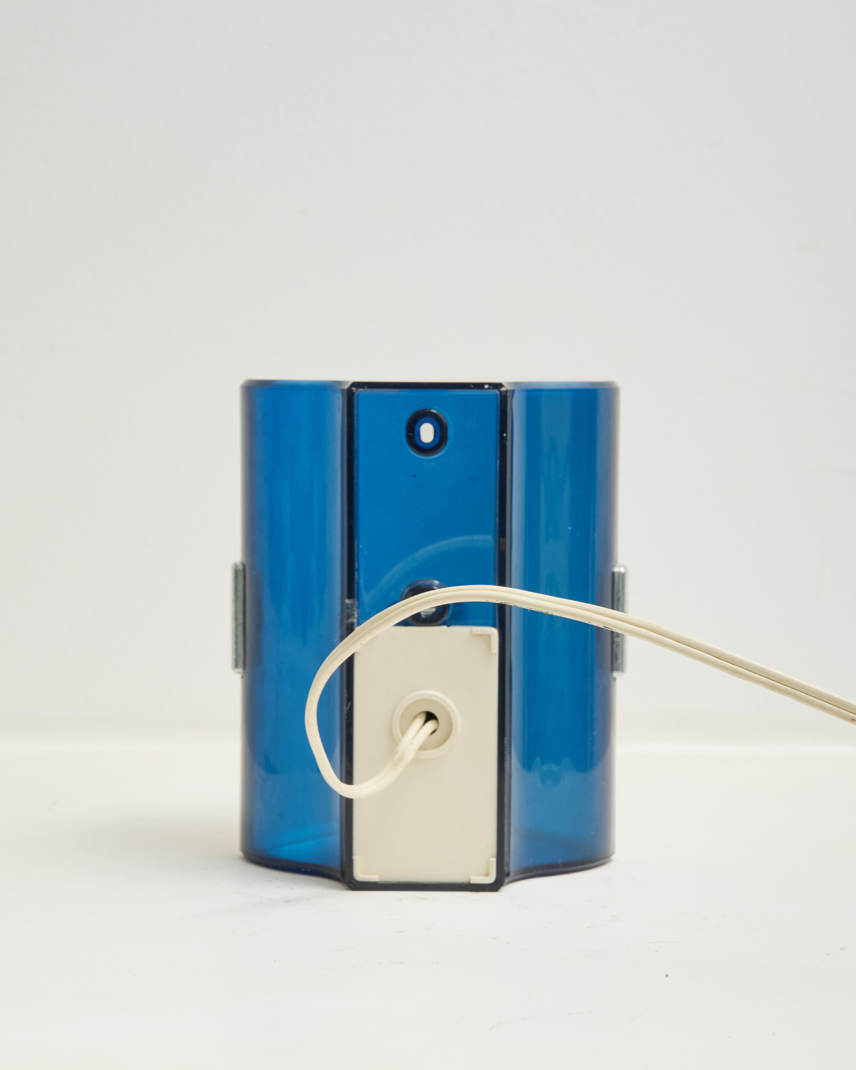 Pair of two-tone "134" wall lights, Allibert, 1970s