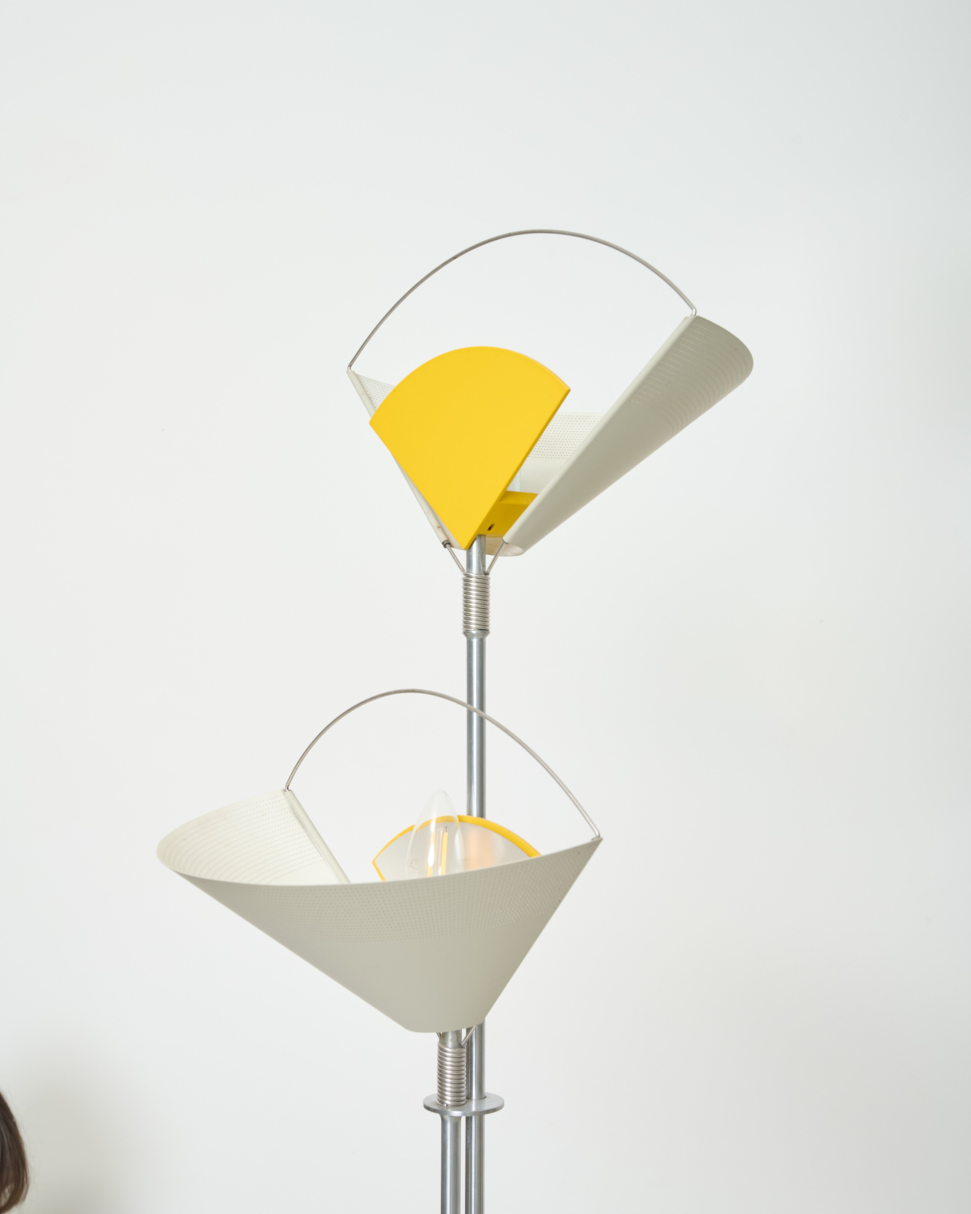 Lampadaire "Sintheto Terra D", F. Porsche, Luci Italia, 1984