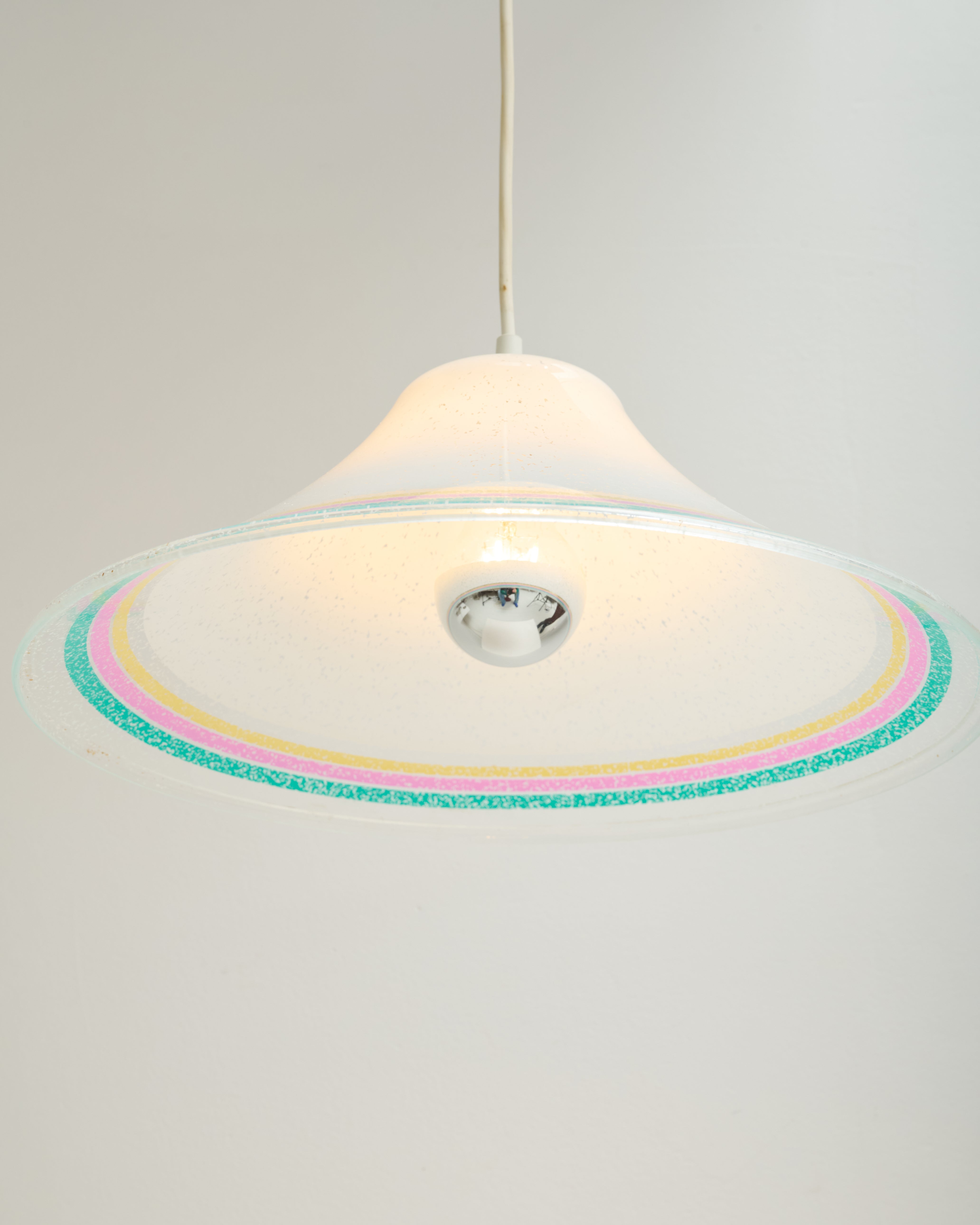 Suspension en plexiglas, Artplexe, Italie, 1980s