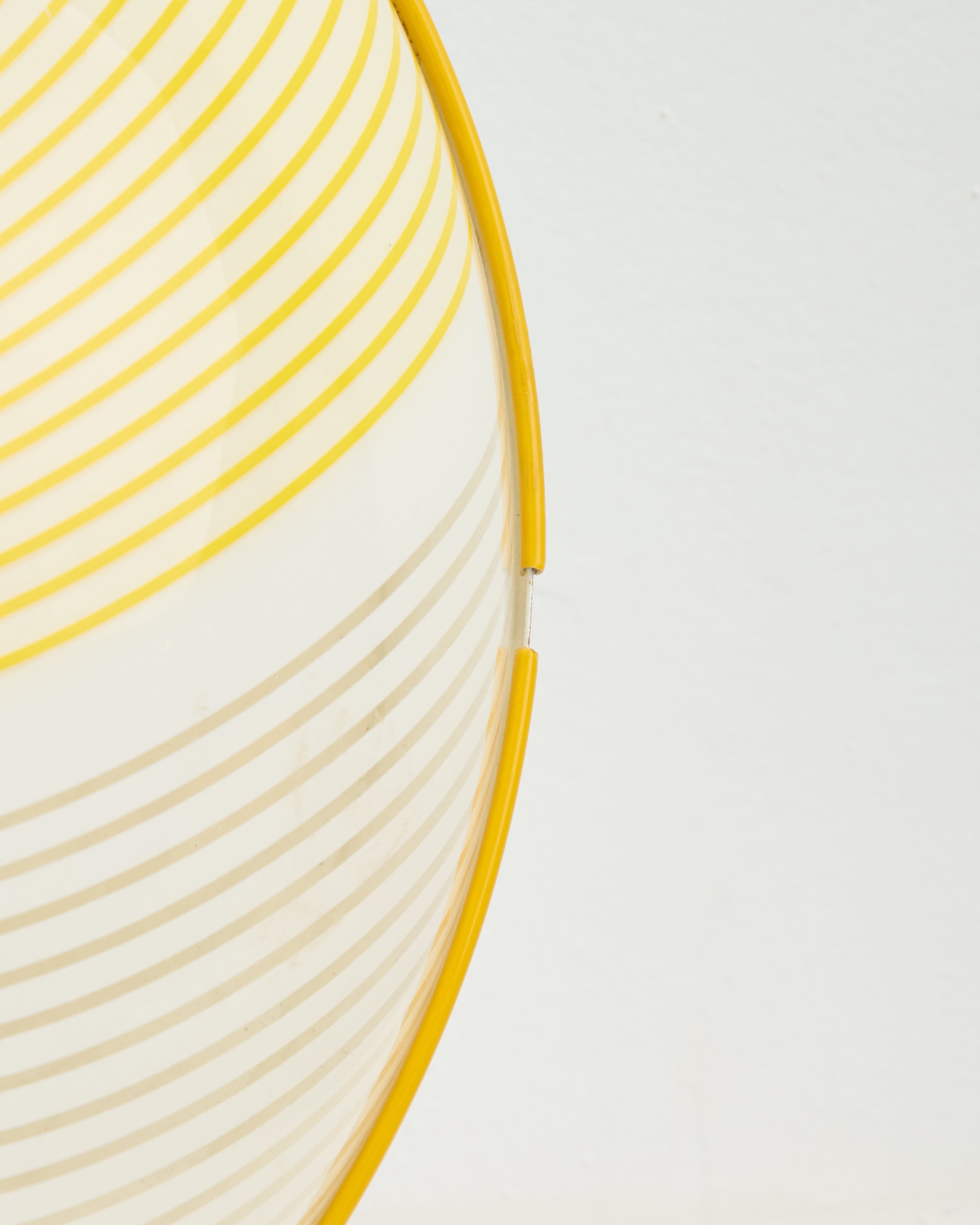 Plafonnier dôme bicolore, 1970-1980s