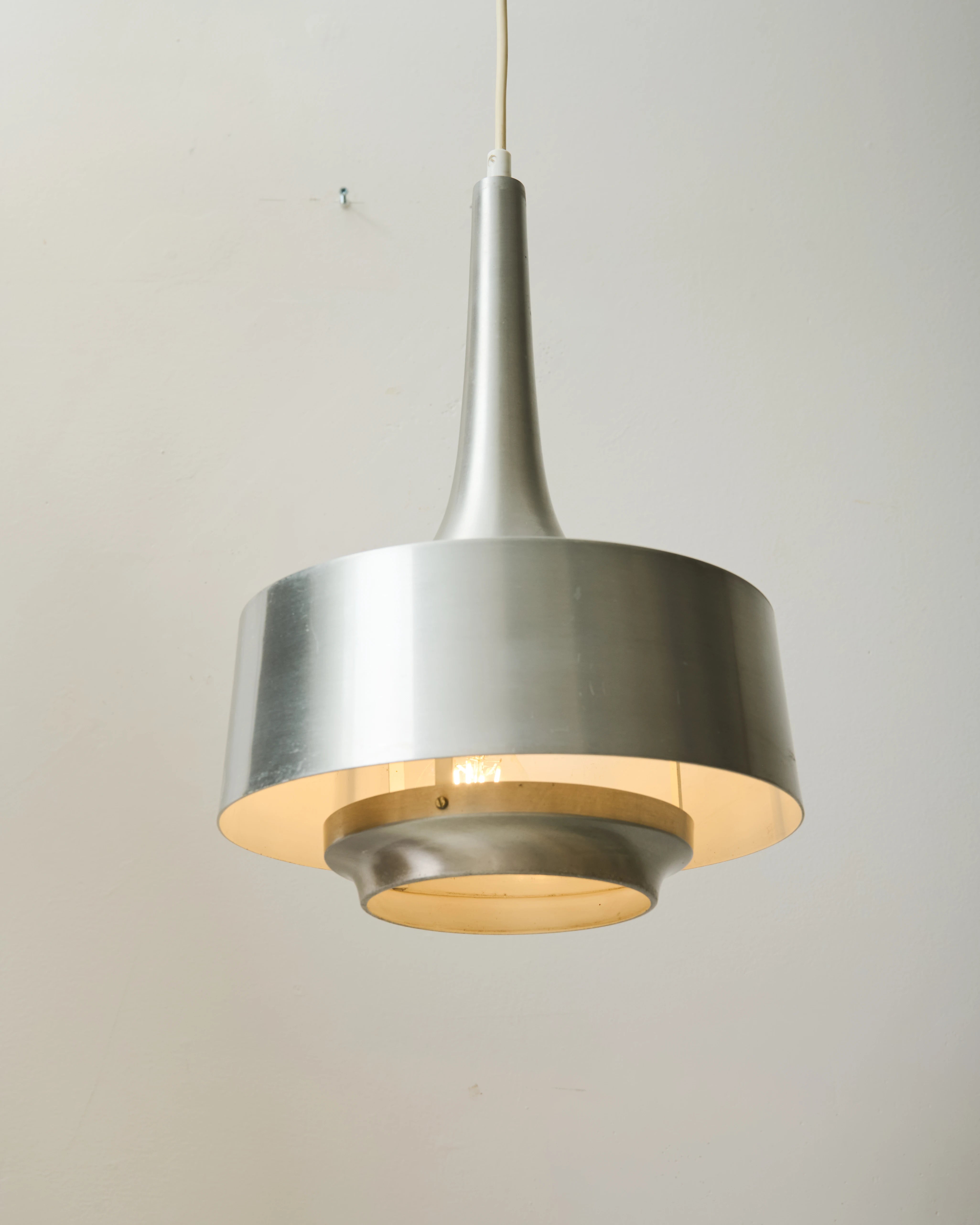 Suspension en aluminium brossé, Philips, 1970s