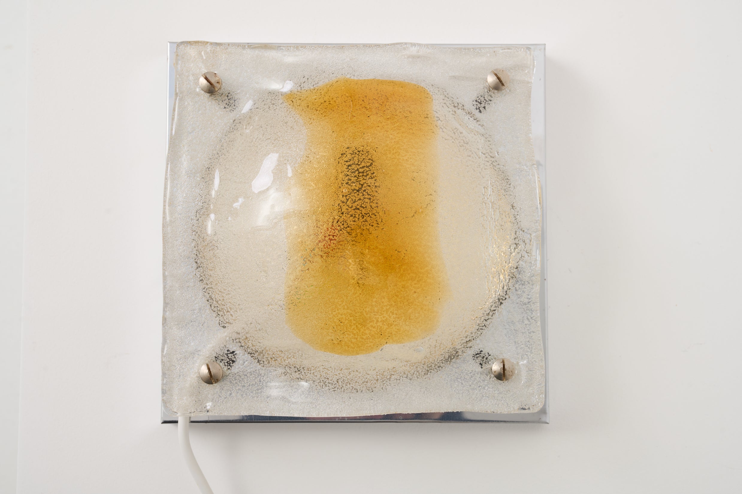 Applique en verre de Murano, T. Zuccheri, Mazzega, 1970s