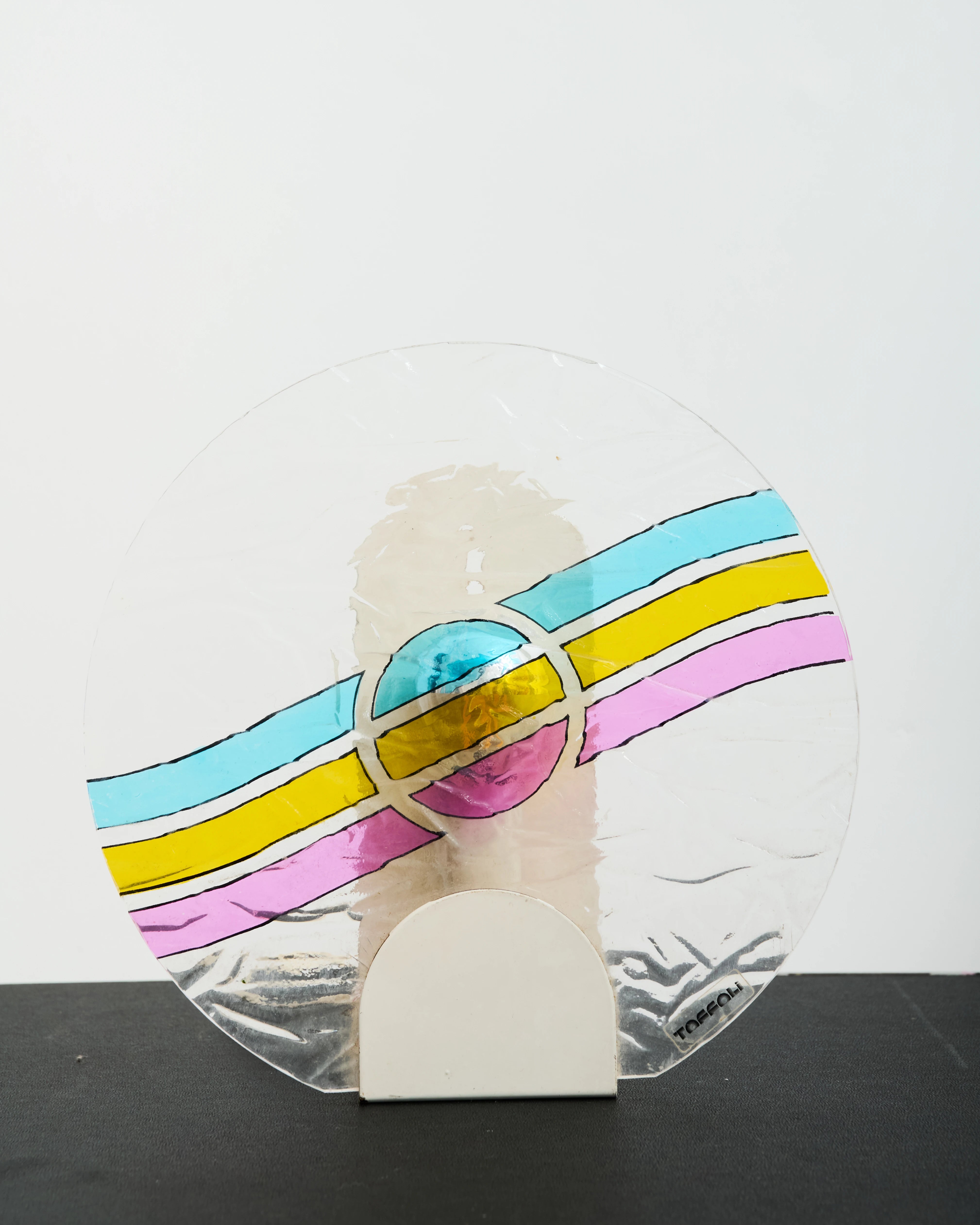 Paire d'appliques série "Disco", Toffoli, Italie, 1980s