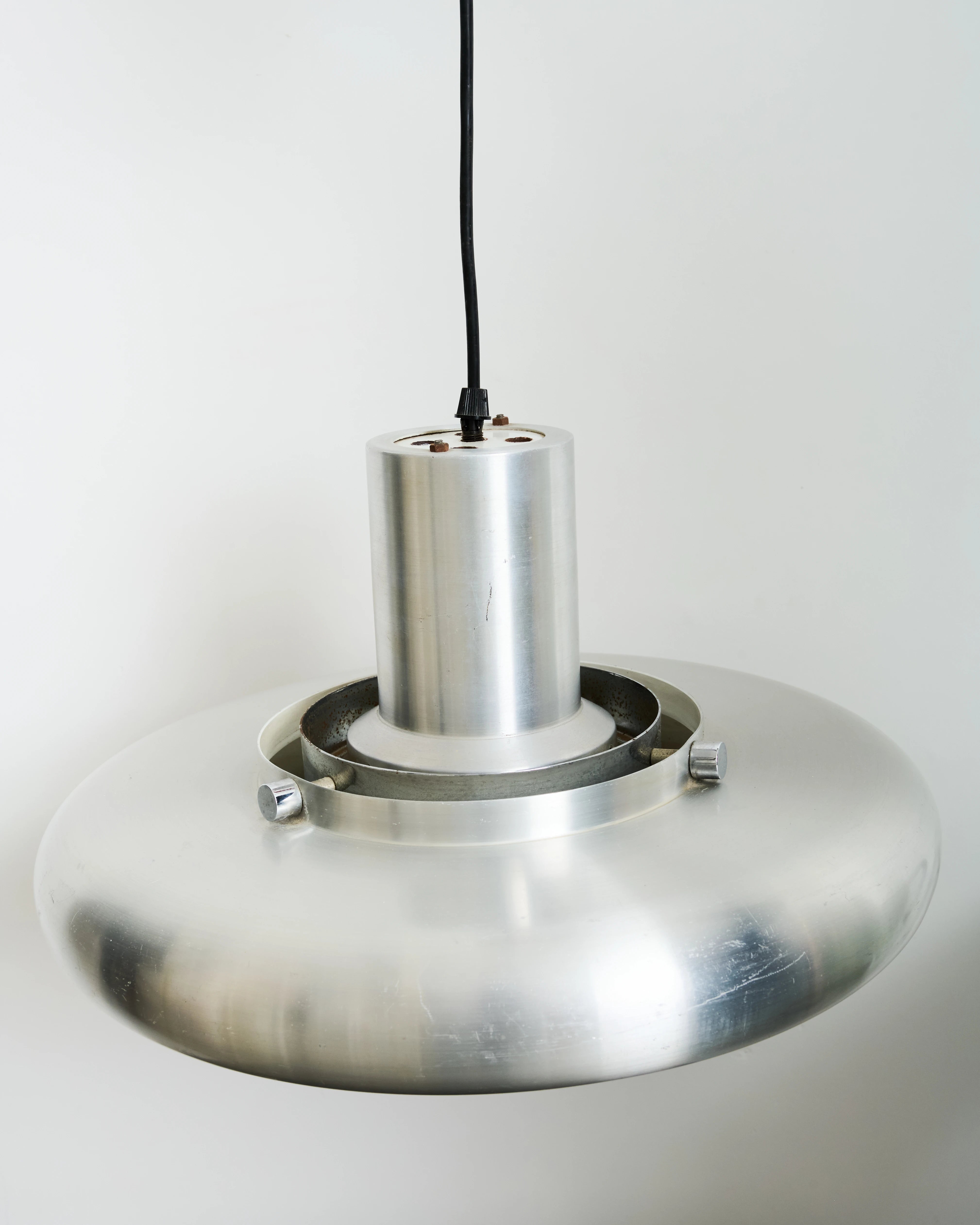 UFO Pendant Lamp, Polam Bielsko, 1970s