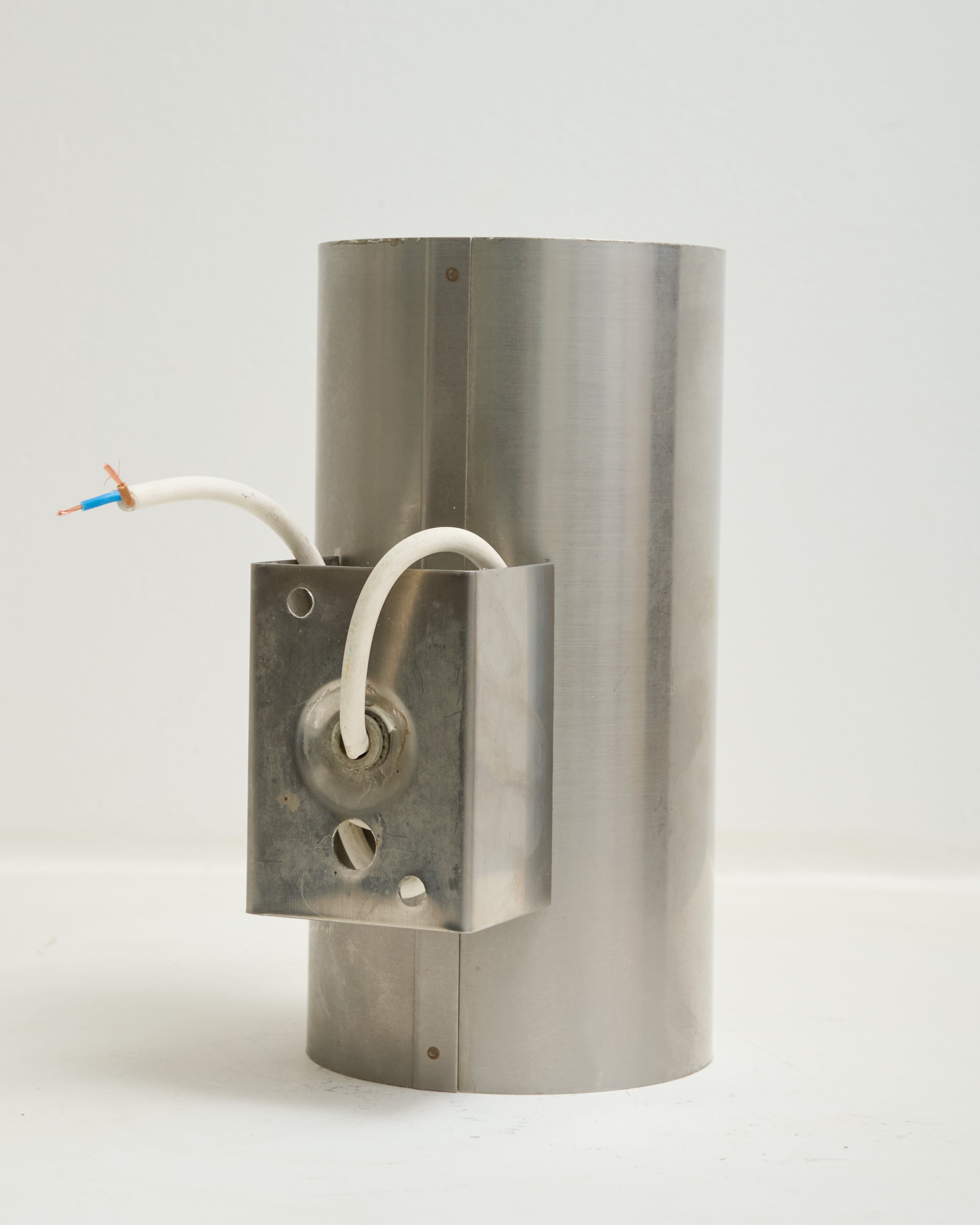 Applique en aluminium, Oxar, 1970s