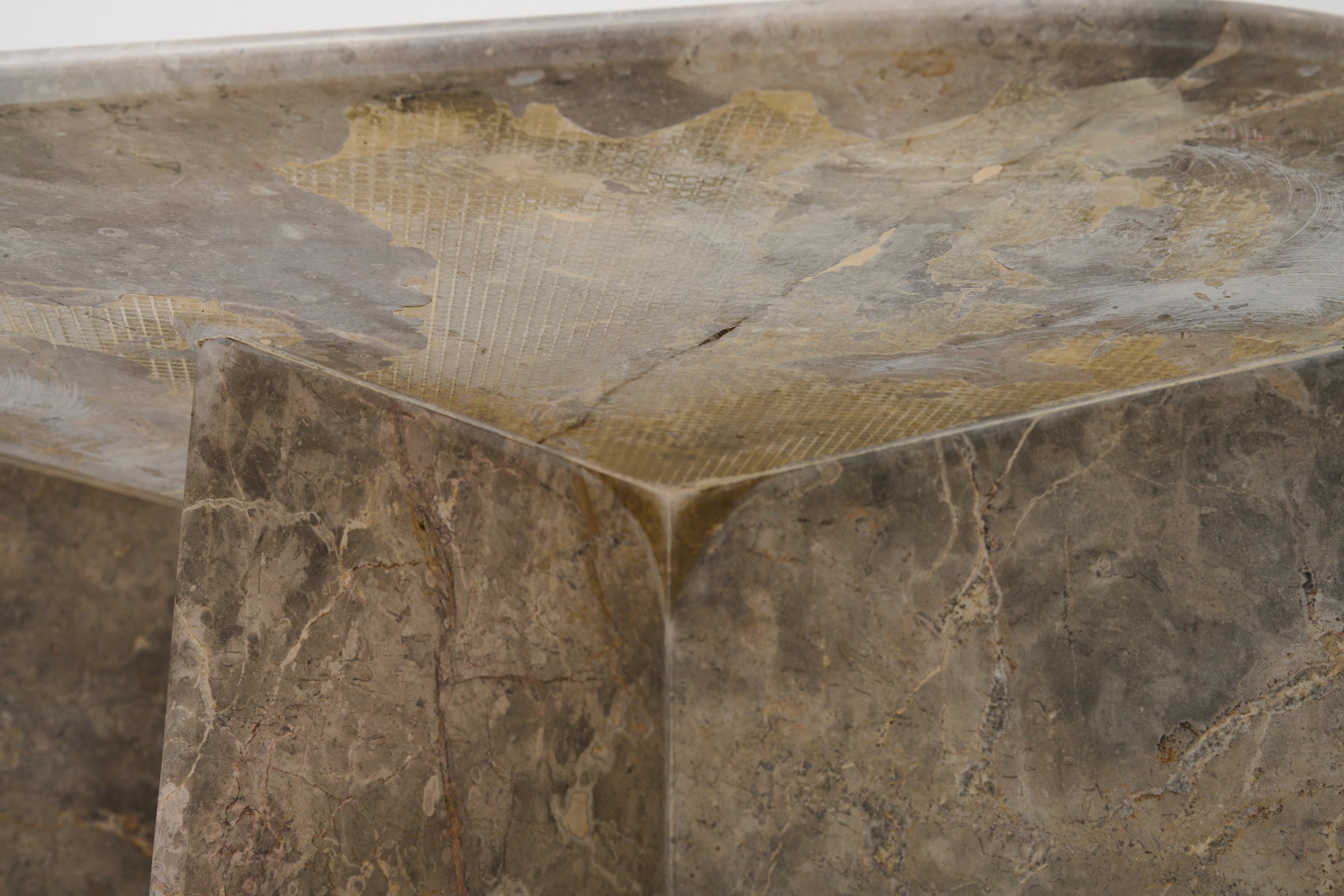 Table basse en marbre, 1970s