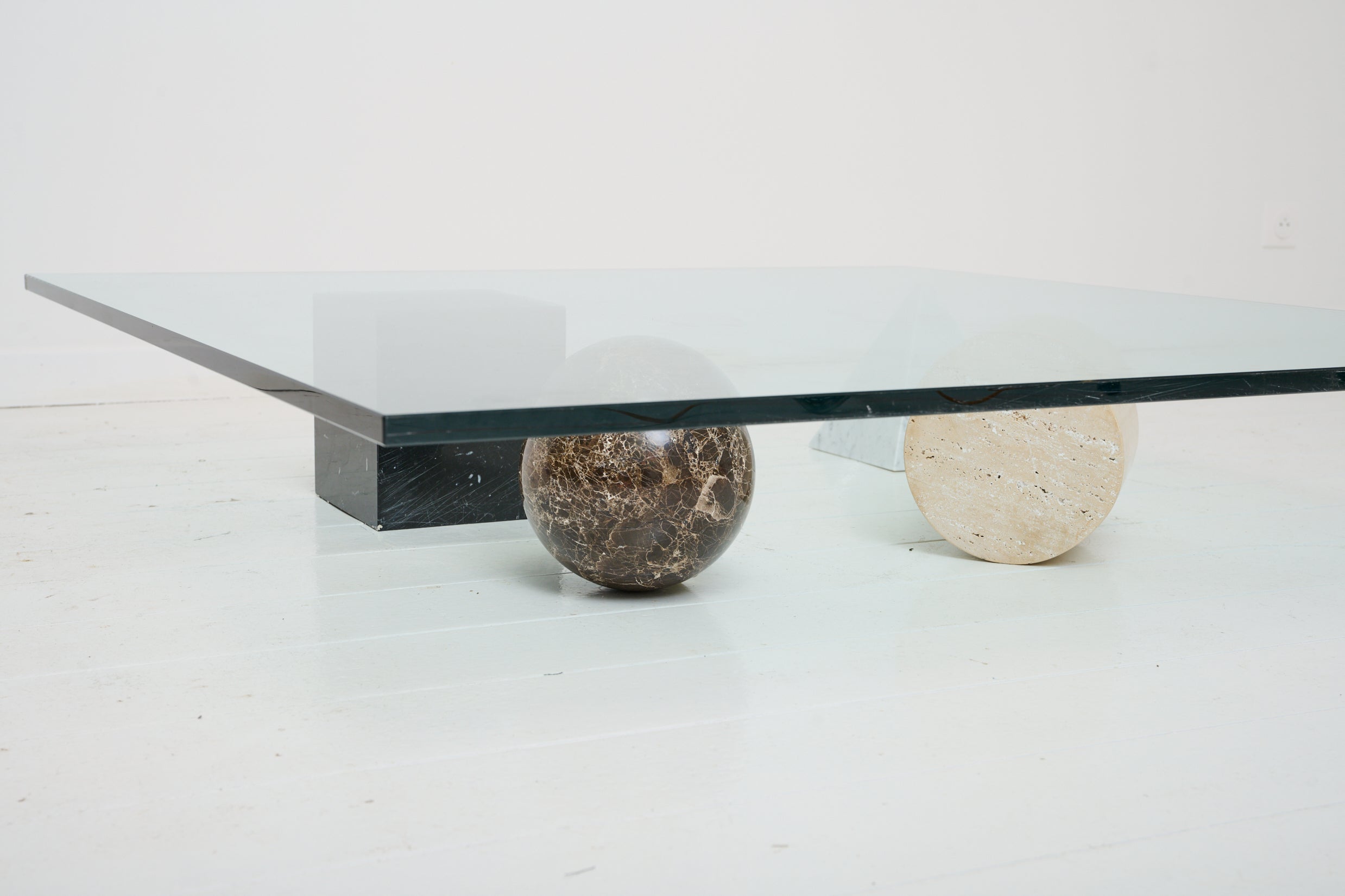 Table basse "Metafora", Lella and Massimo Vignelli, 1979