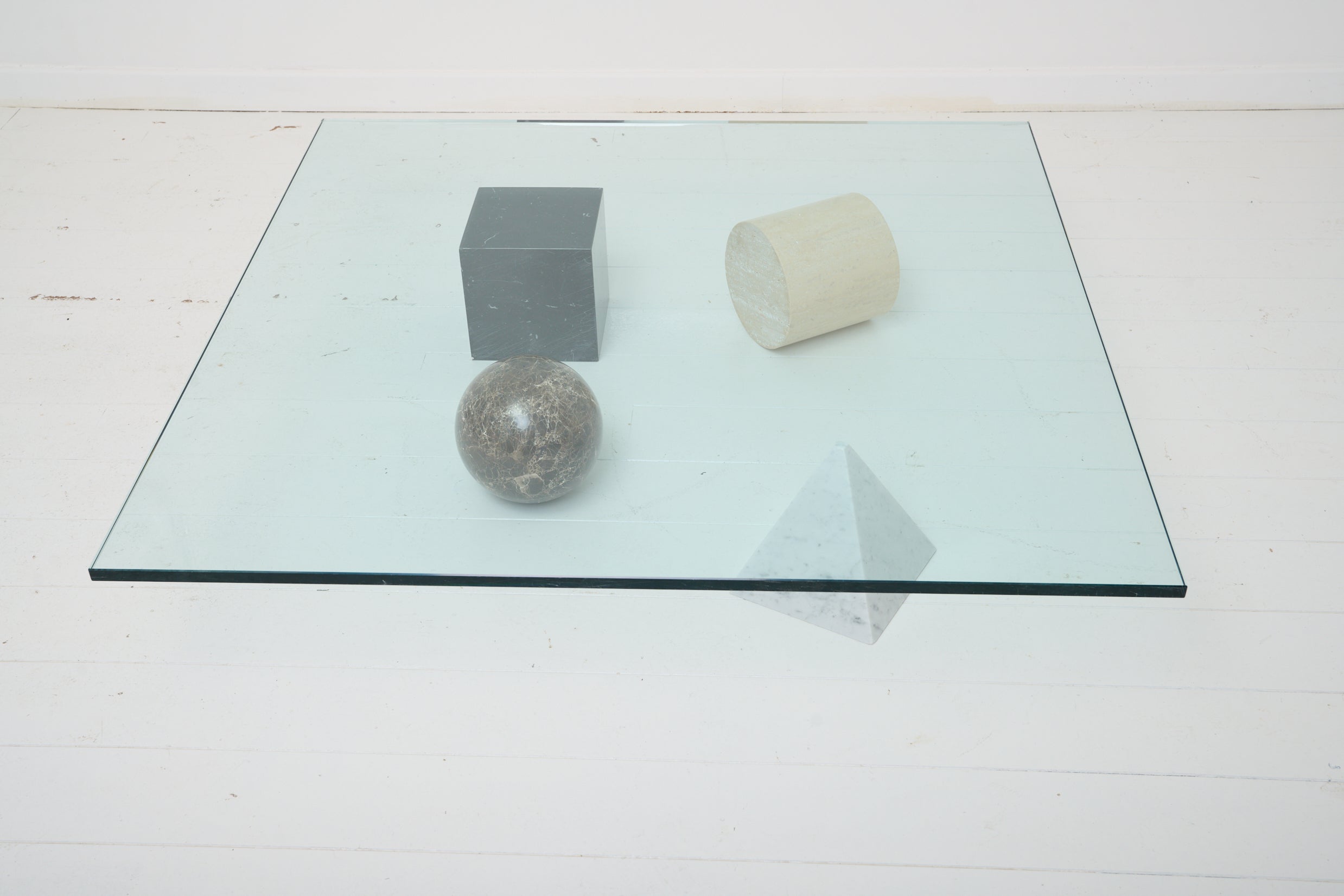 Table basse "Metafora", Lella and Massimo Vignelli, 1979